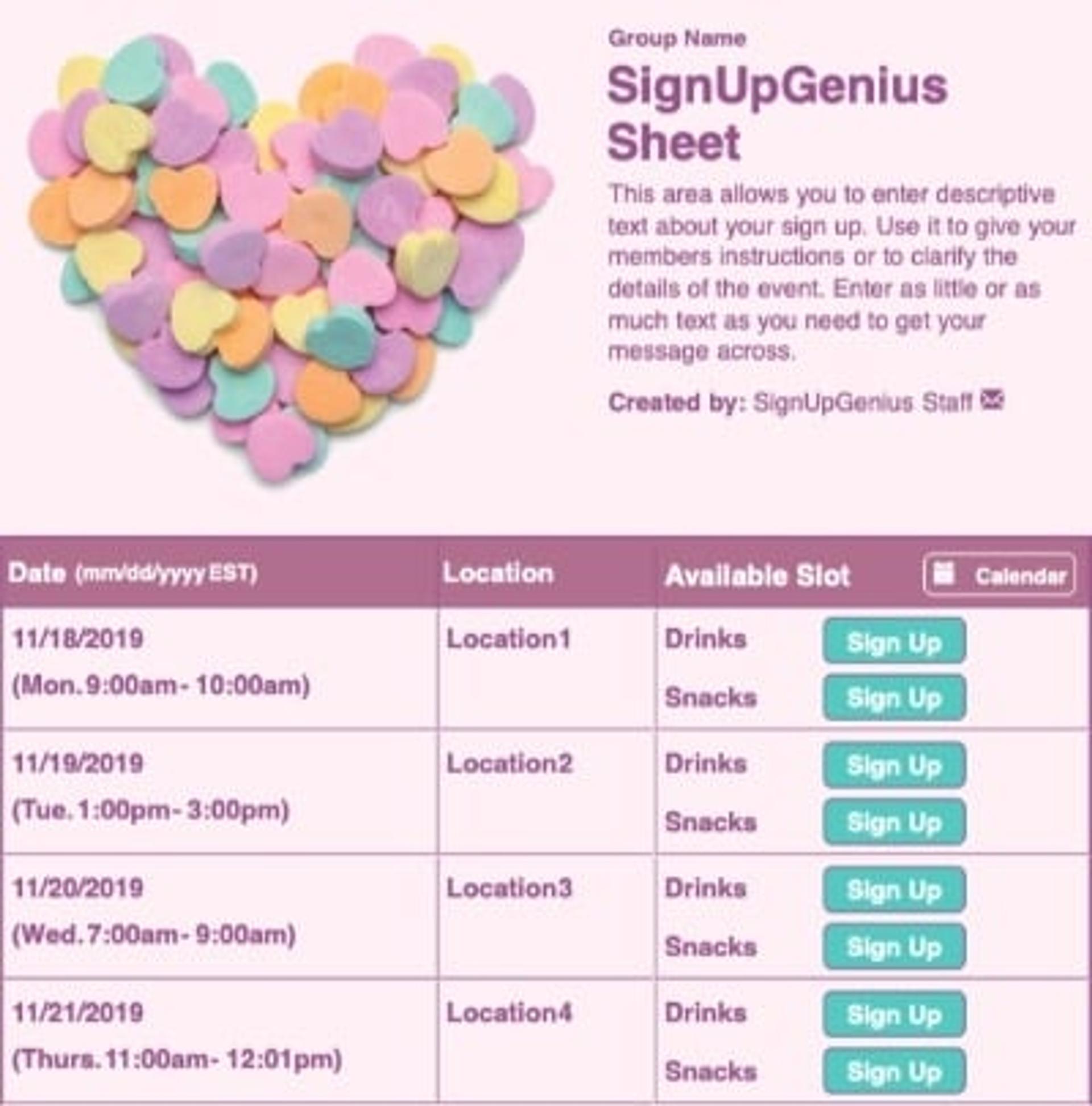 Candy Hearts