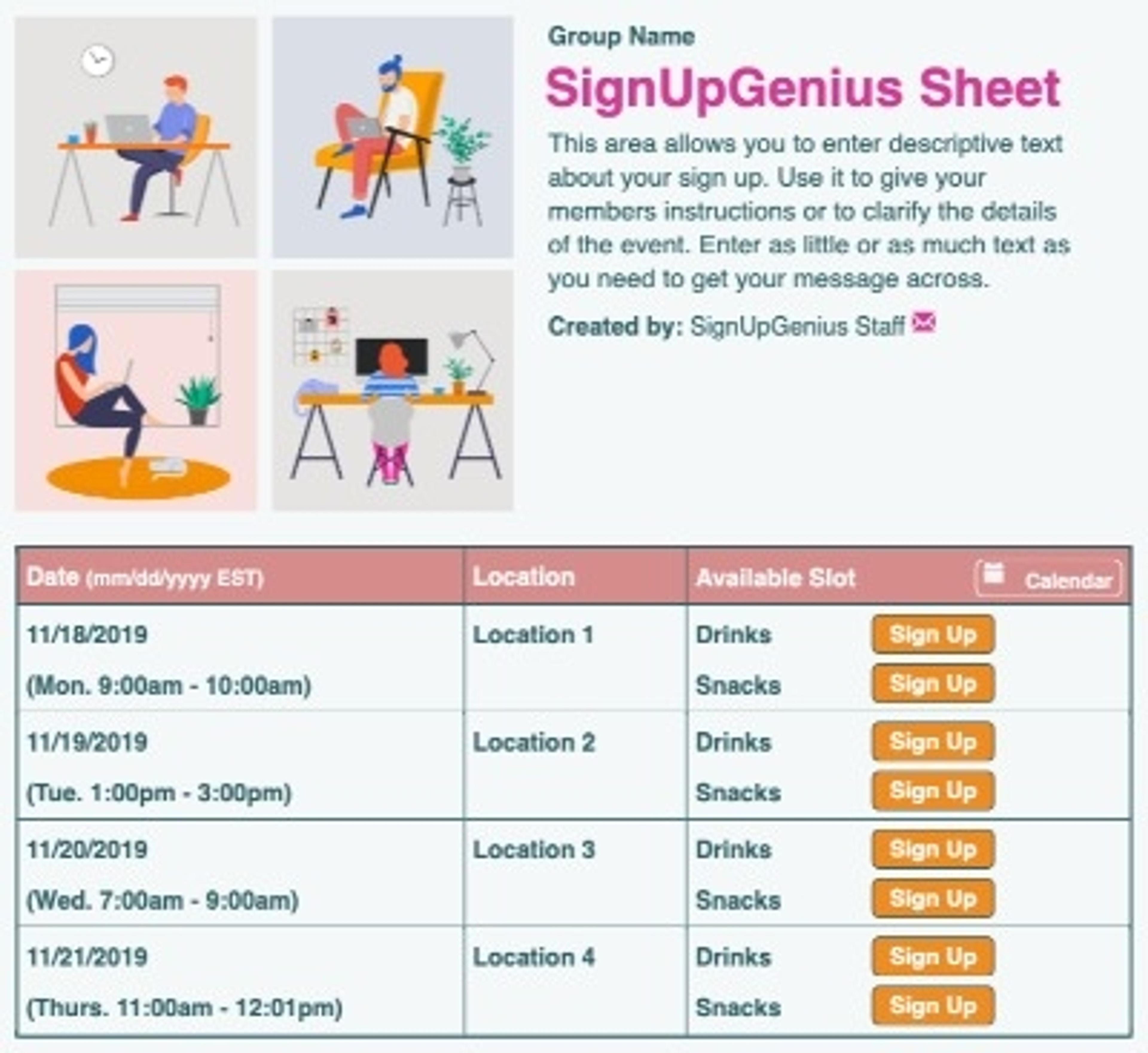 signupsWrap CTA images