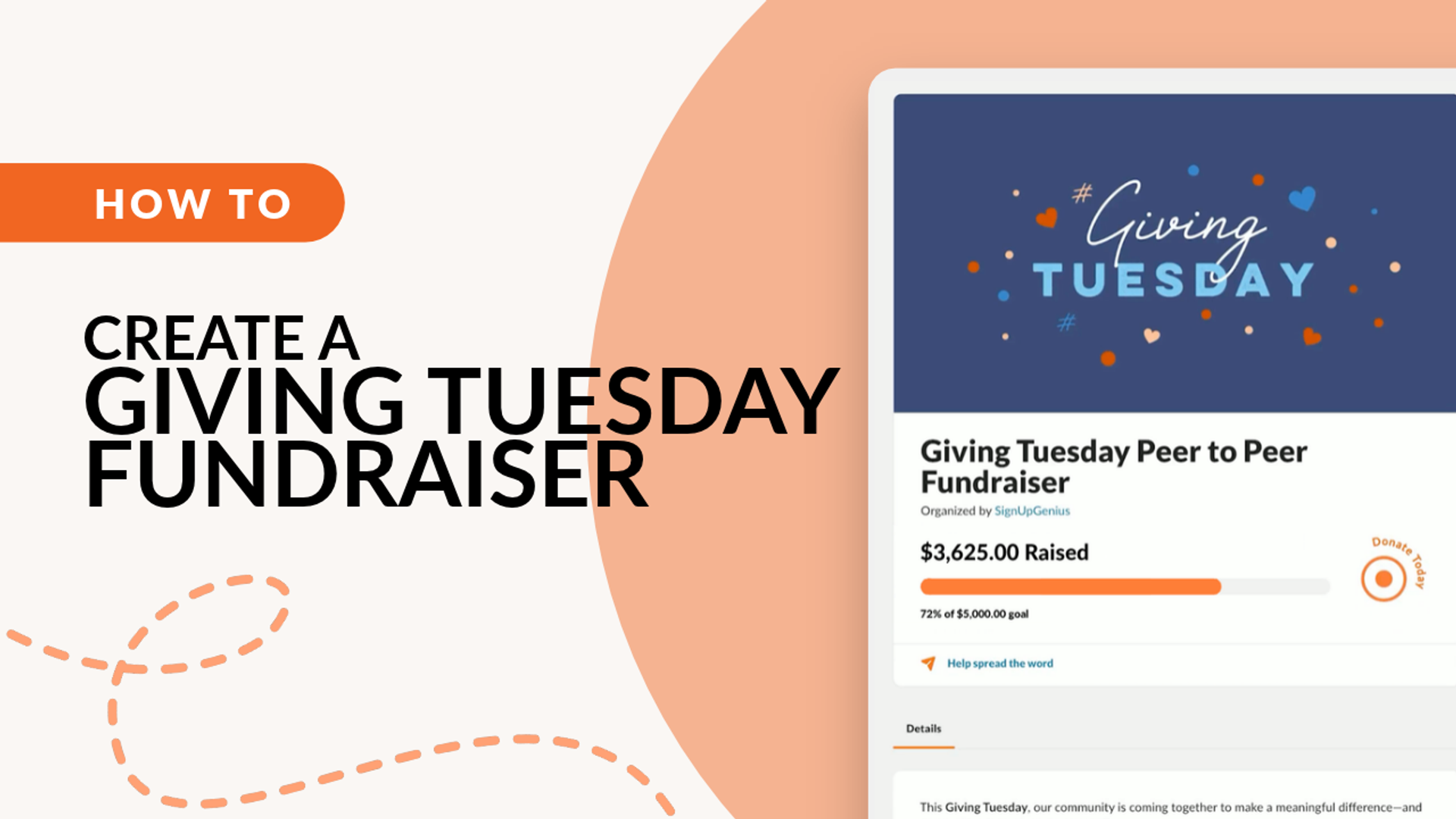 How to Create a Giving Tuesday Fundraiser