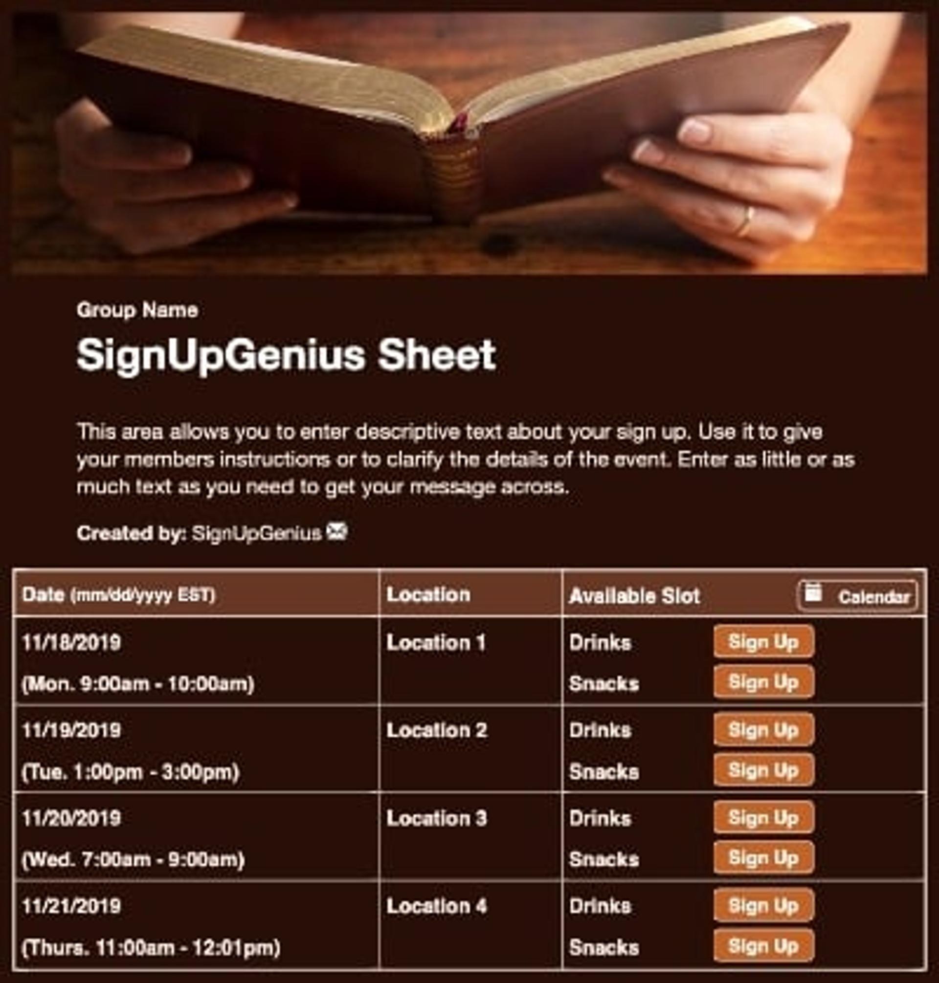 Bible Class