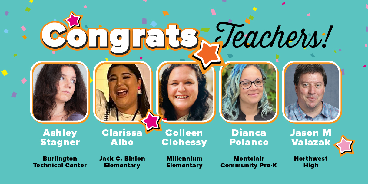 2025 teacher appreciation winners