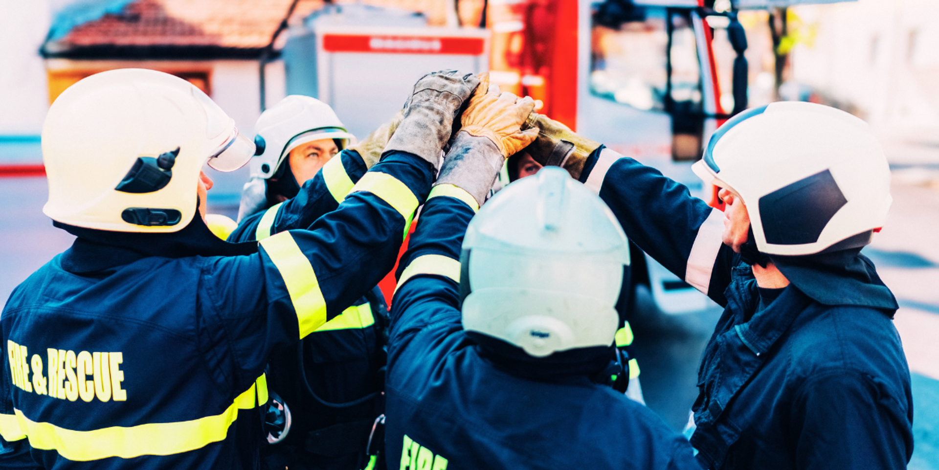 Firefighter team
