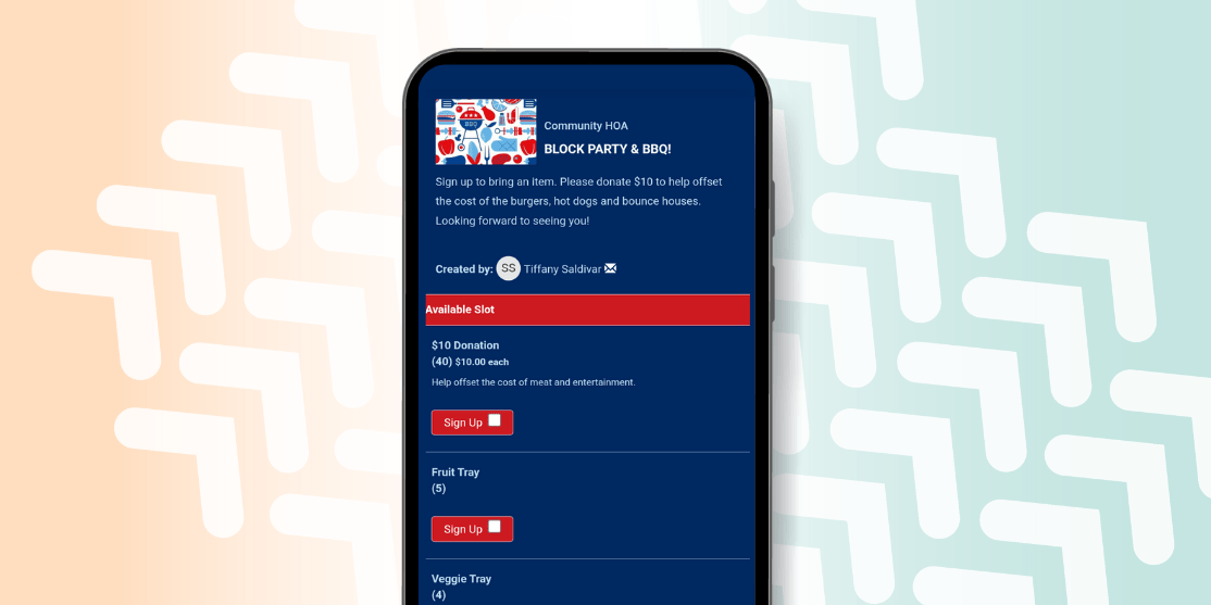 how to share your SignUpGenius sign up