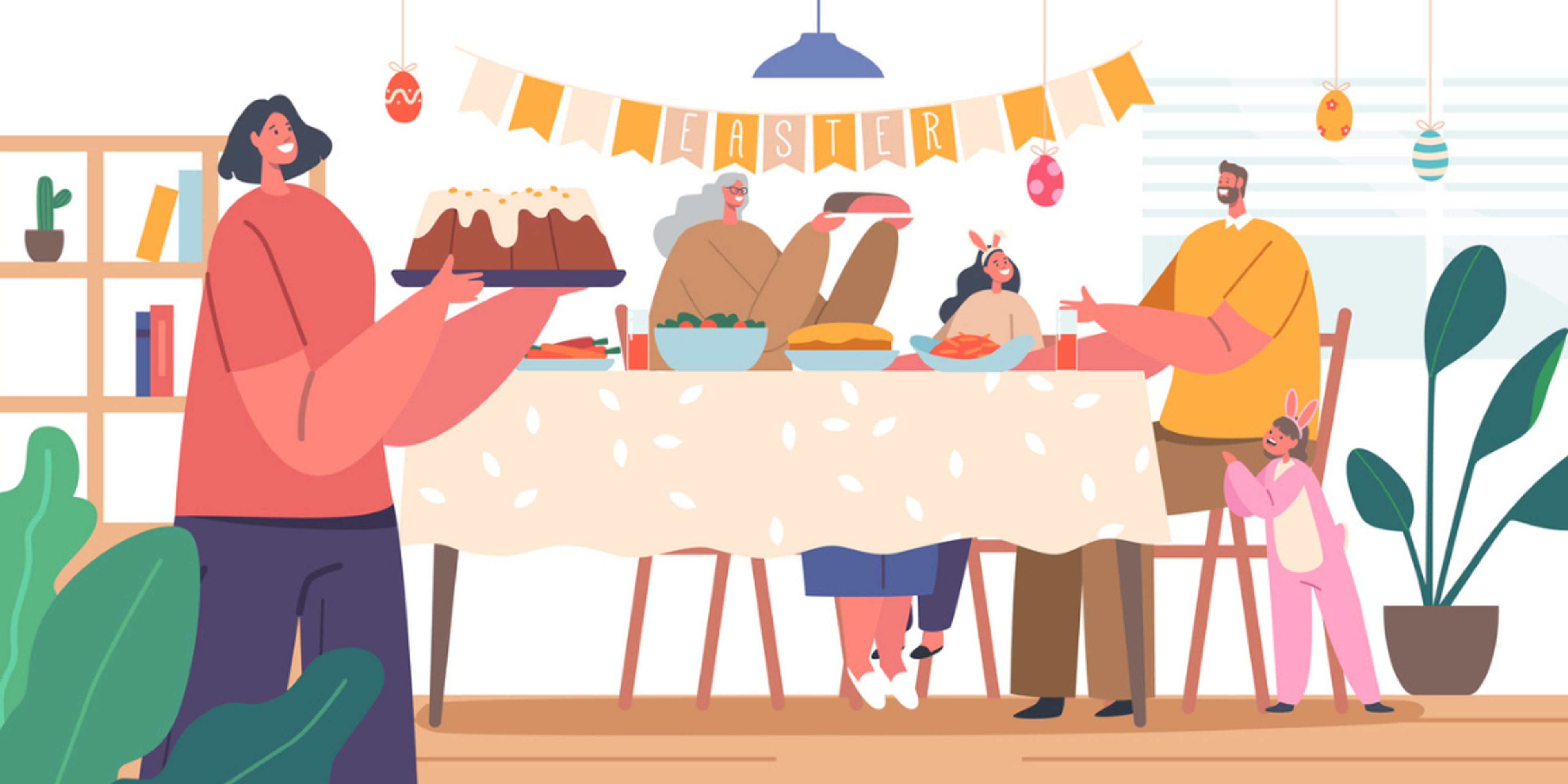 easter potluck dinner