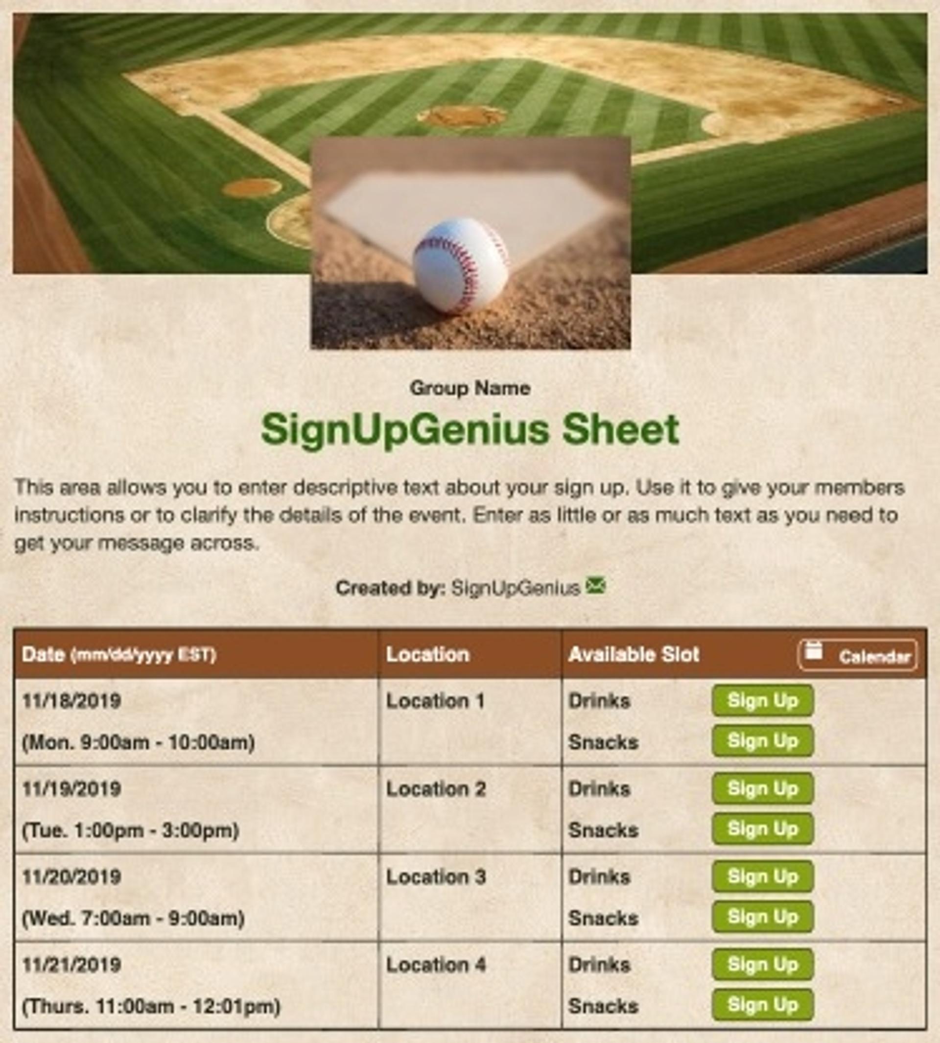Baseball Diamond