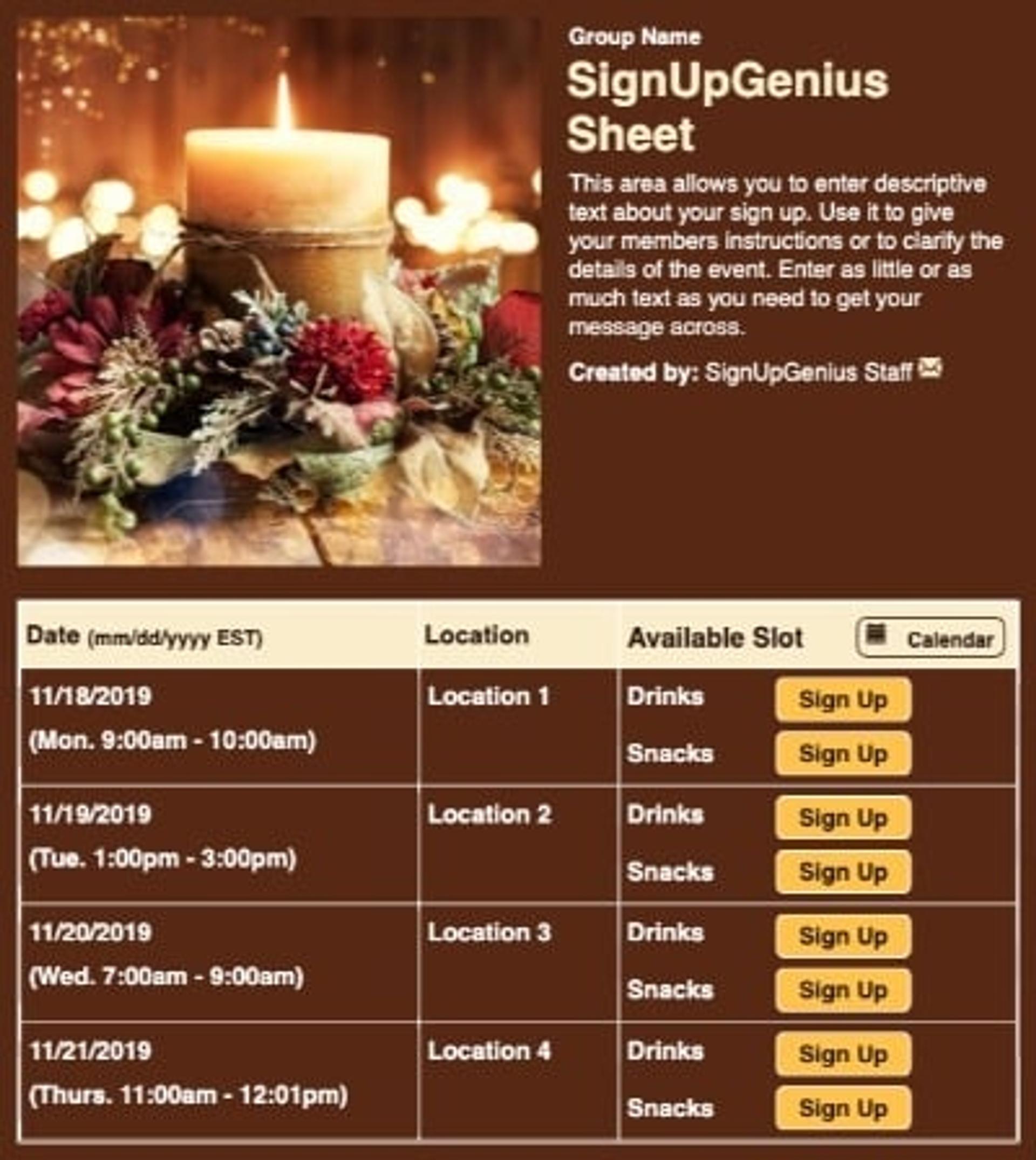 Christmas Candle