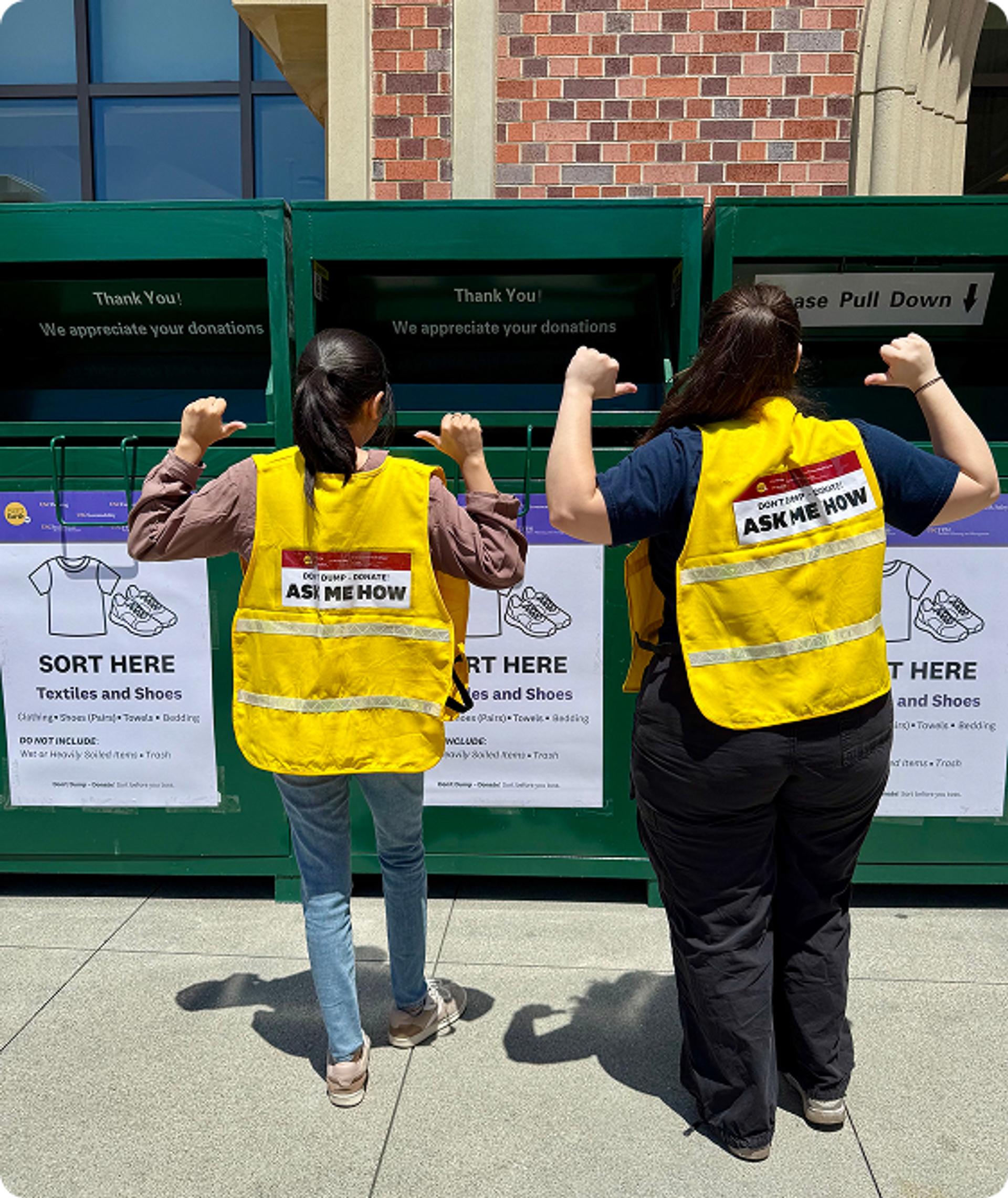 Campus Move-Out Waste Diversion Volunteers