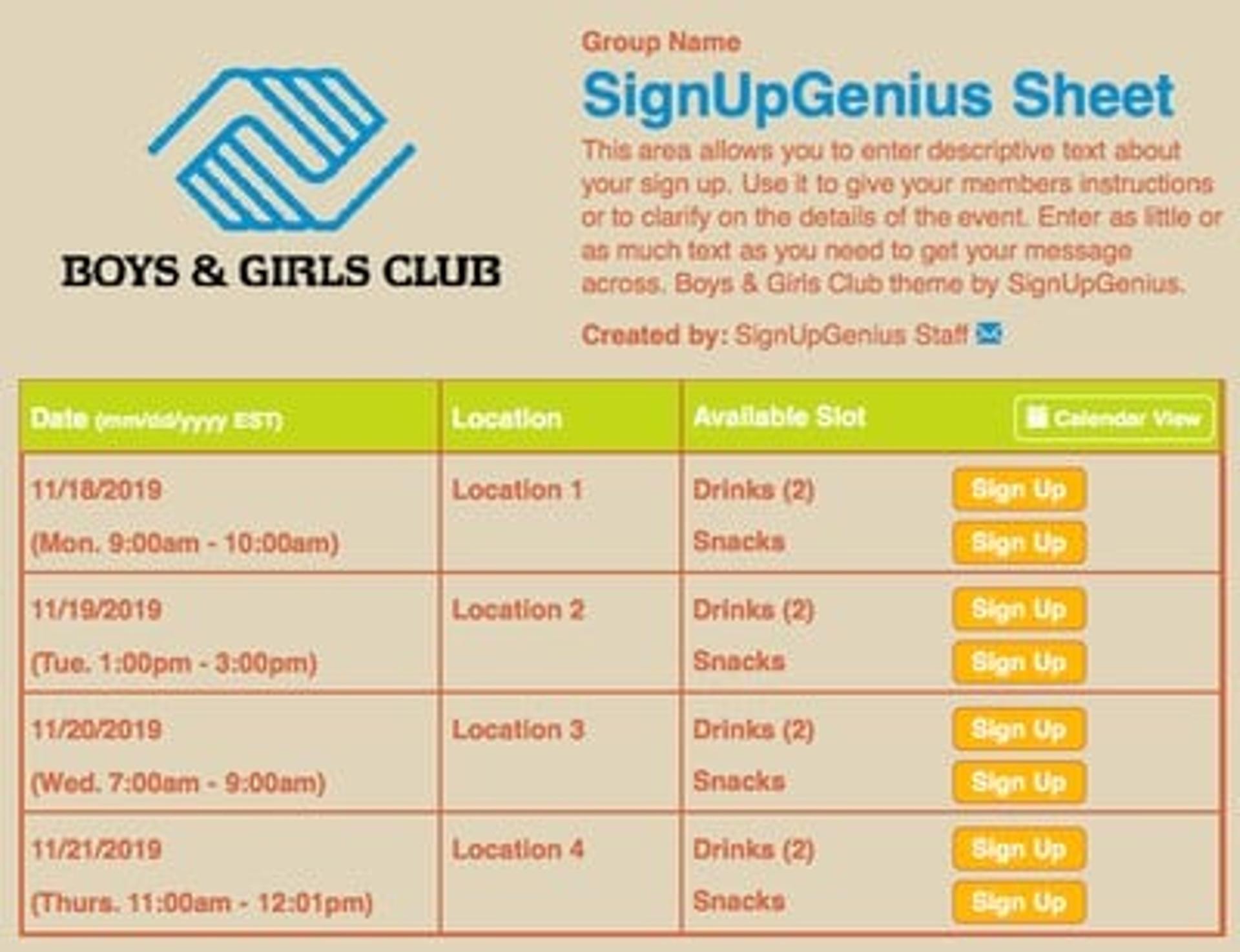 Boys & Girls Club