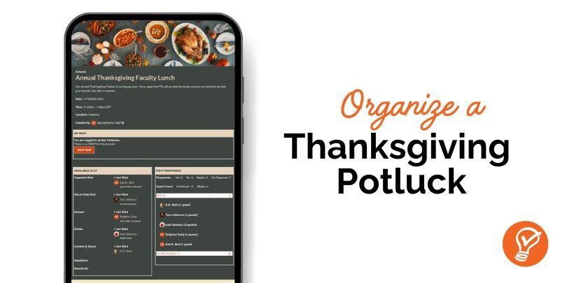 thanksgiving potluck