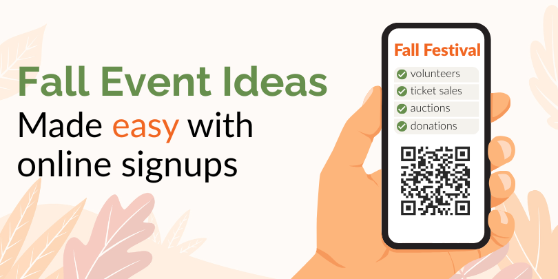 fall event ideas with sign ups