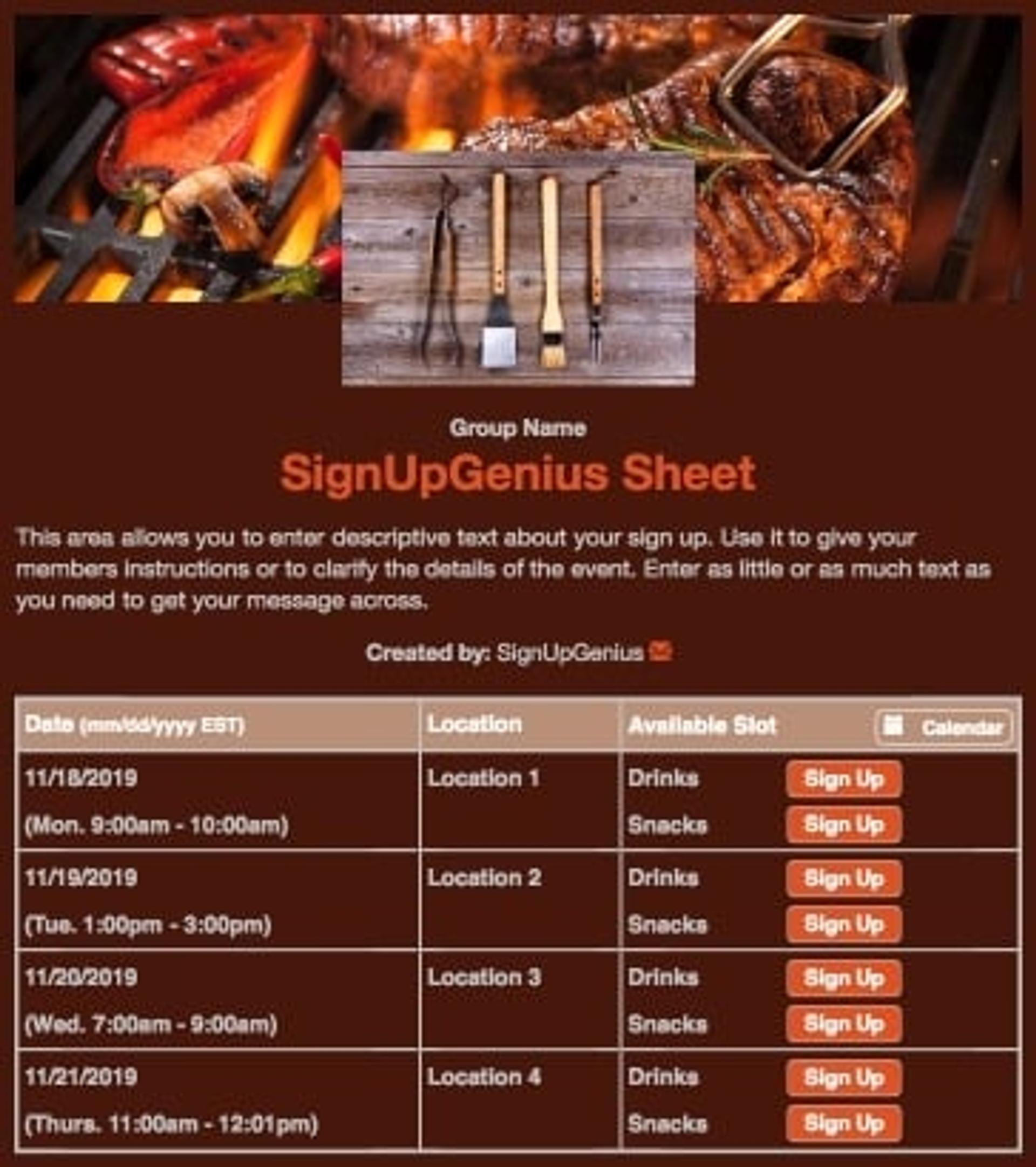 BBQ Cookout