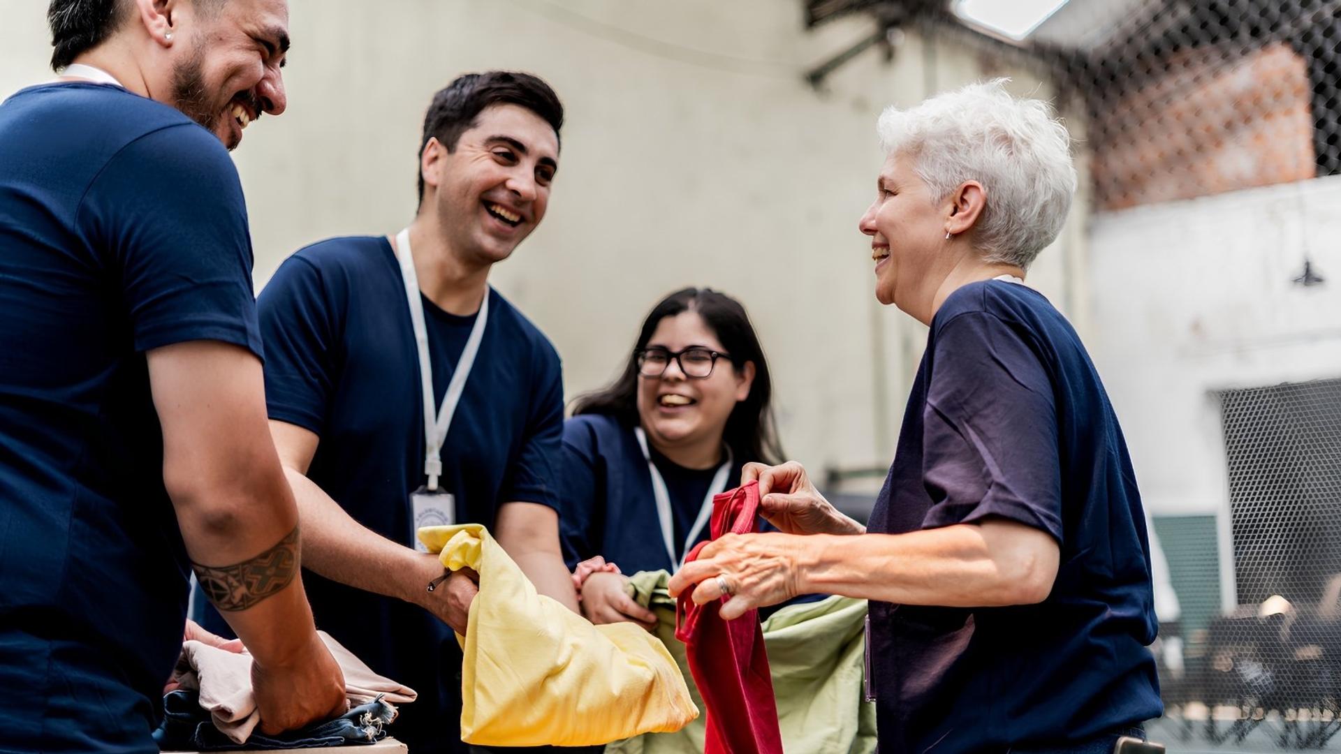charity volunteers