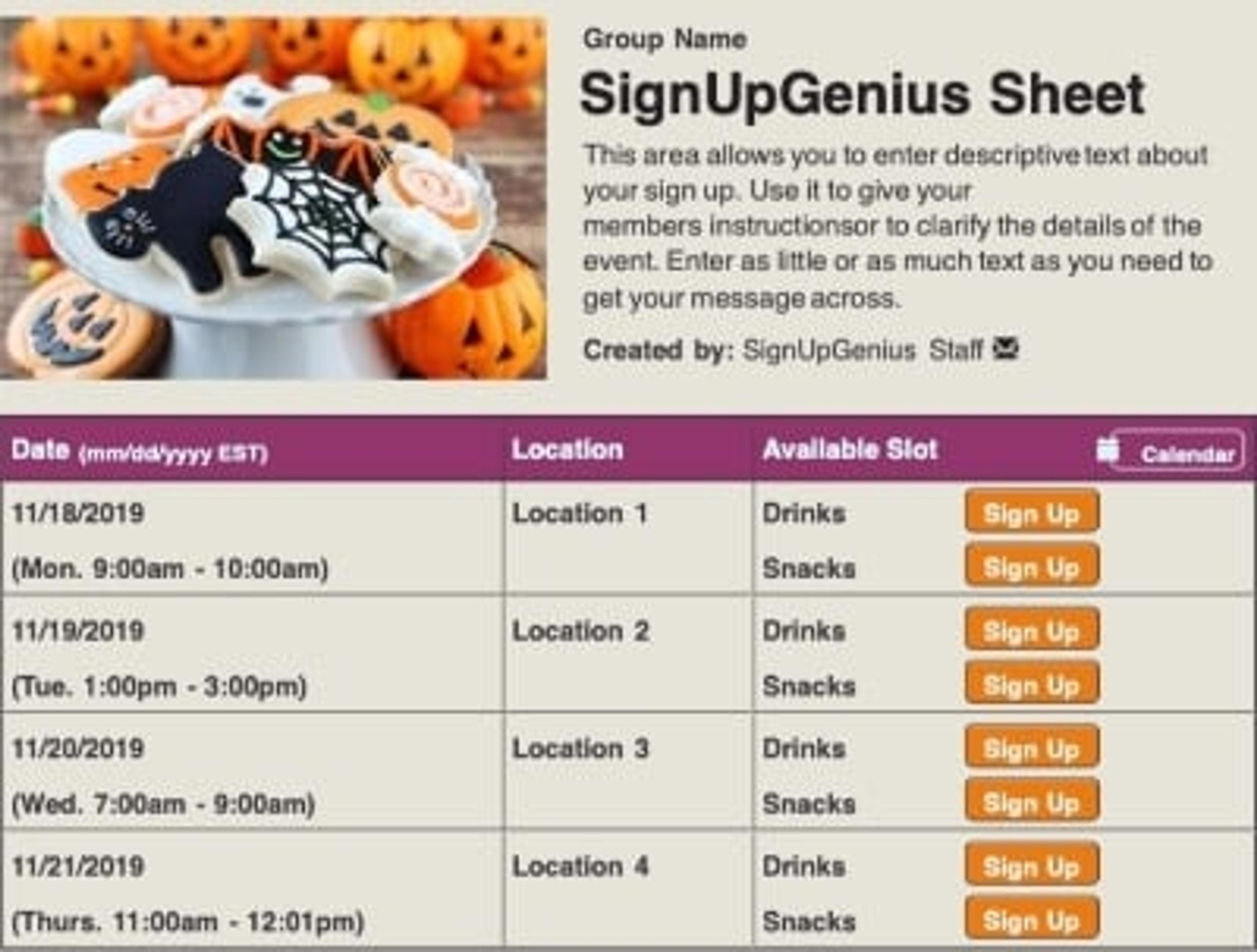 Halloween Class Party