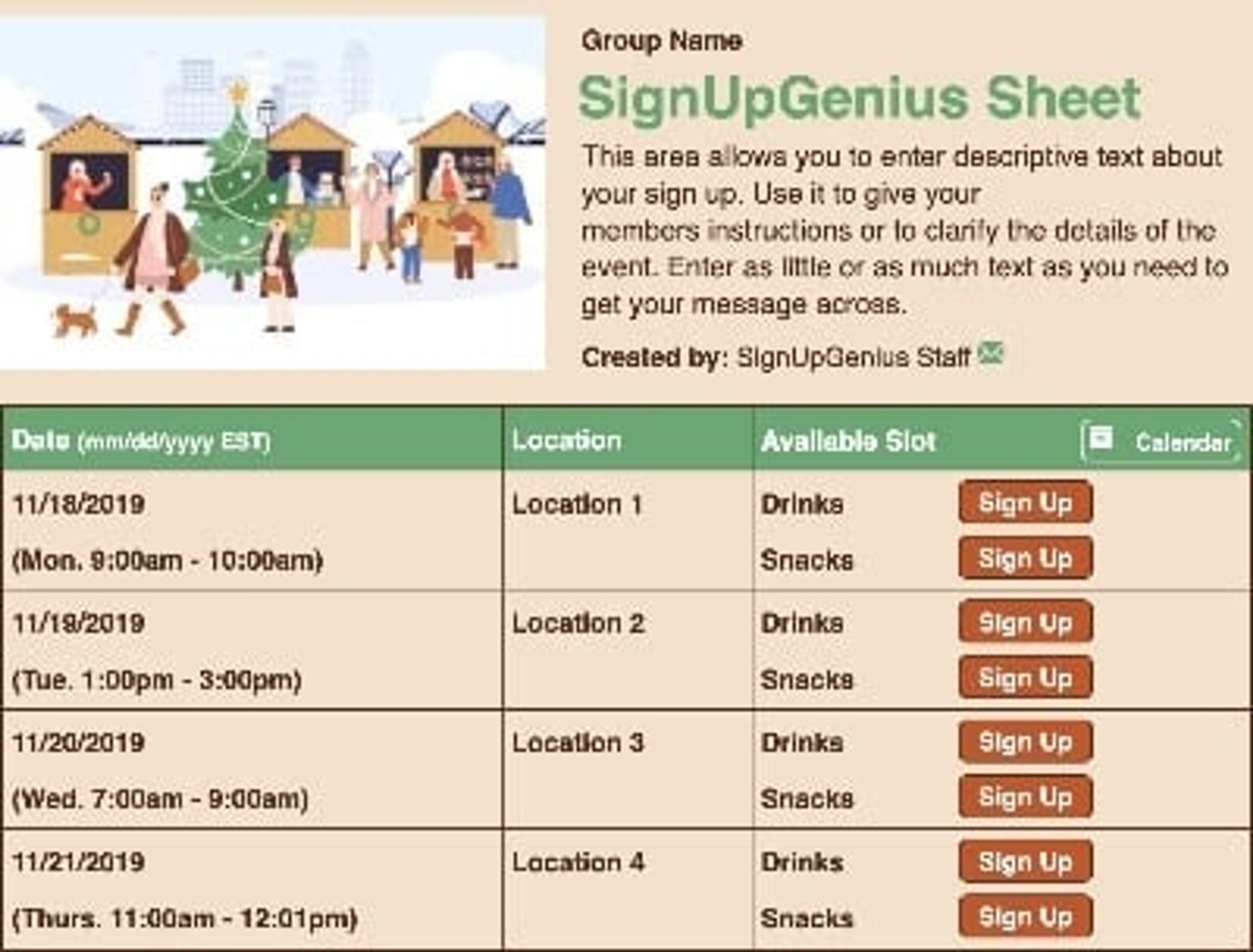 Christmas Food Market