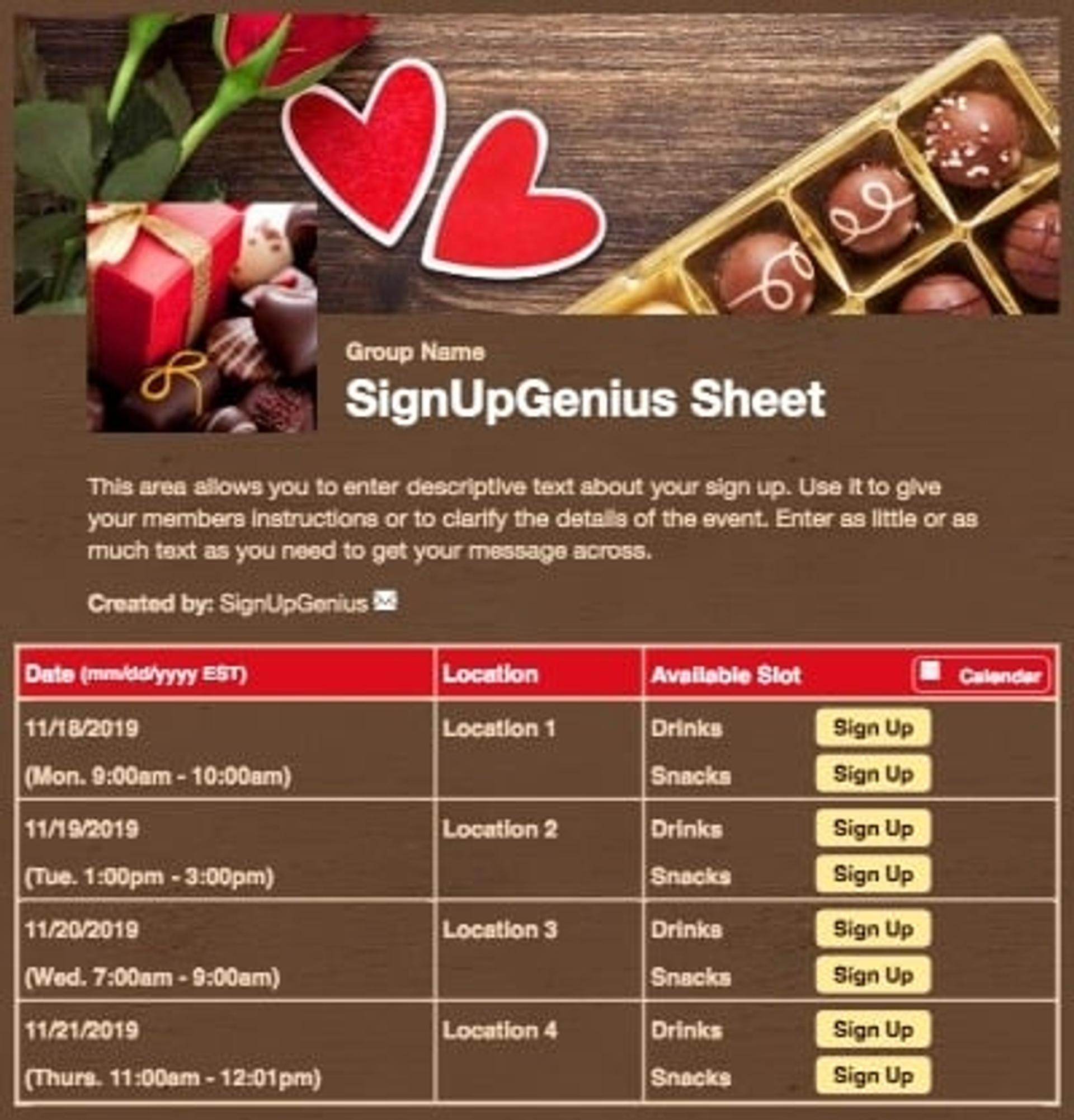 Chocolate Gifts