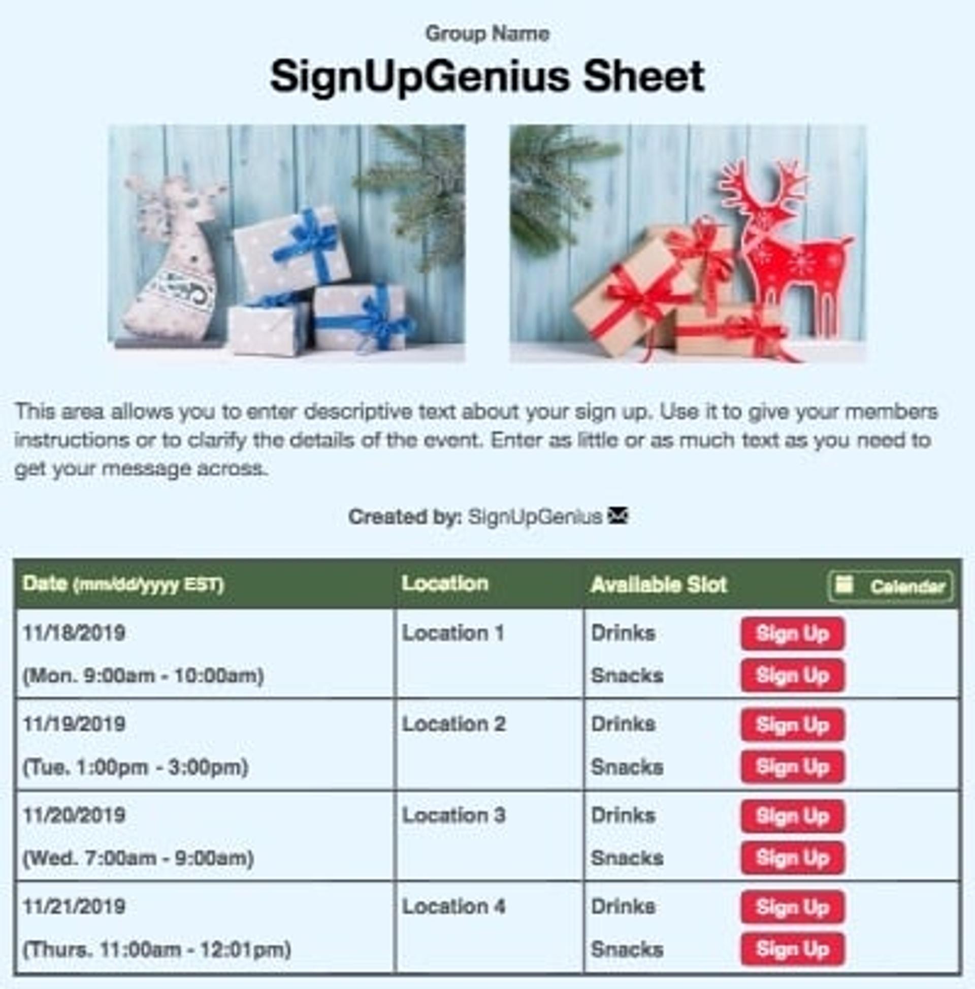 Angel Tree Gifts