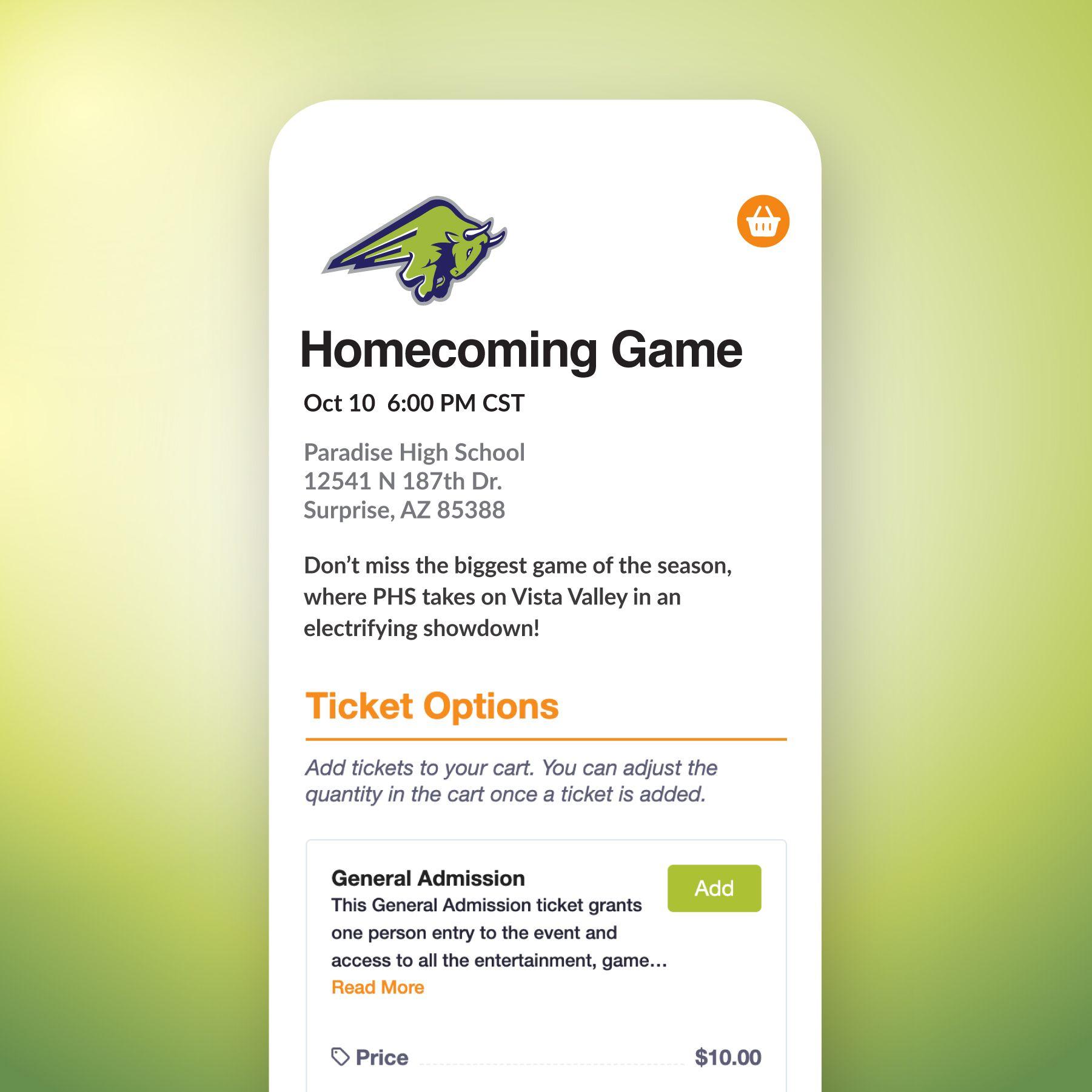 signupgenius tickets
