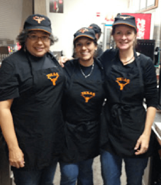 Members of the Akins team