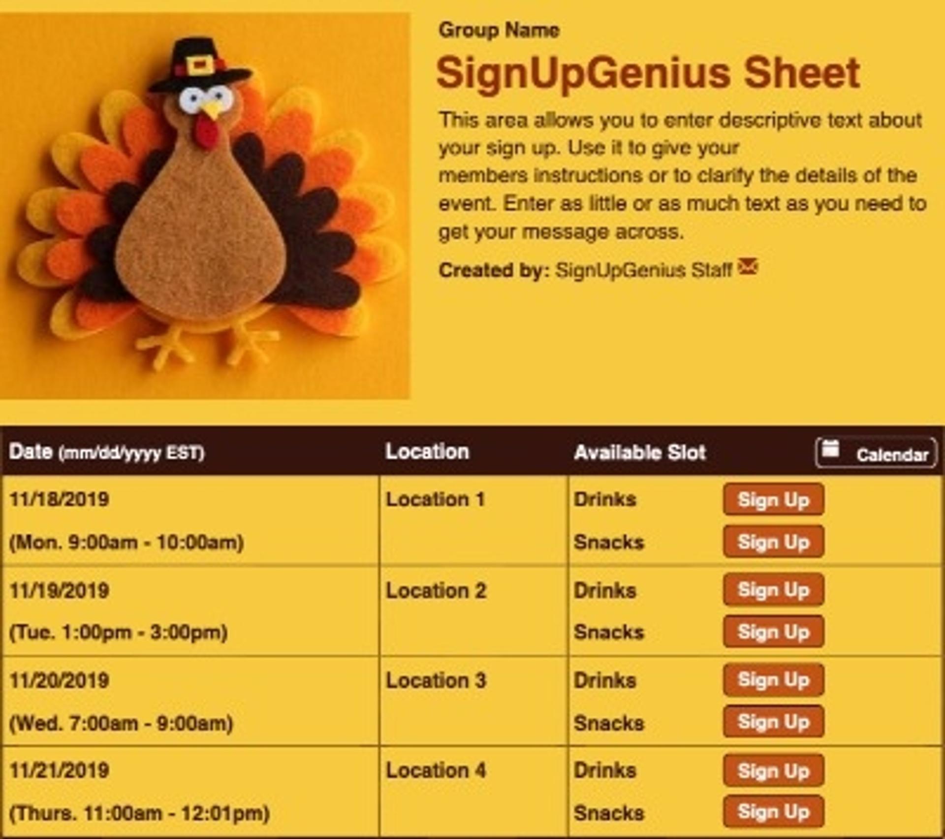 Felt Turkey