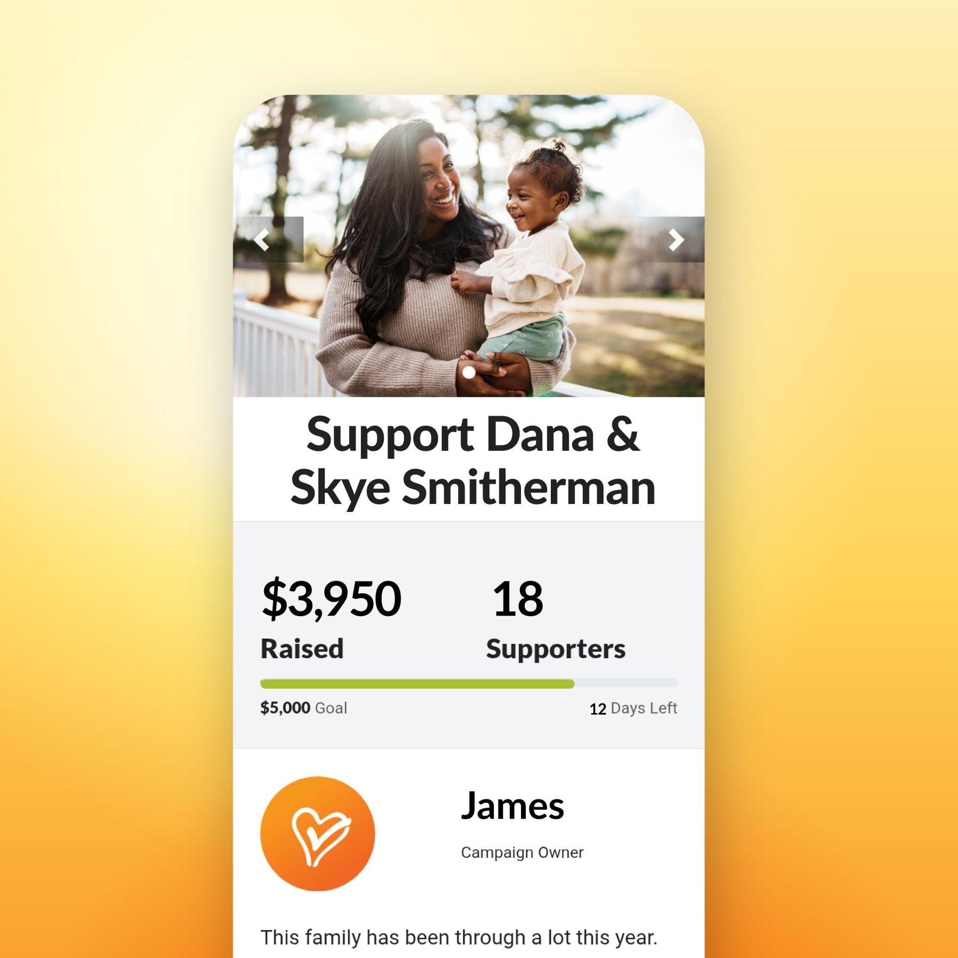 donations page