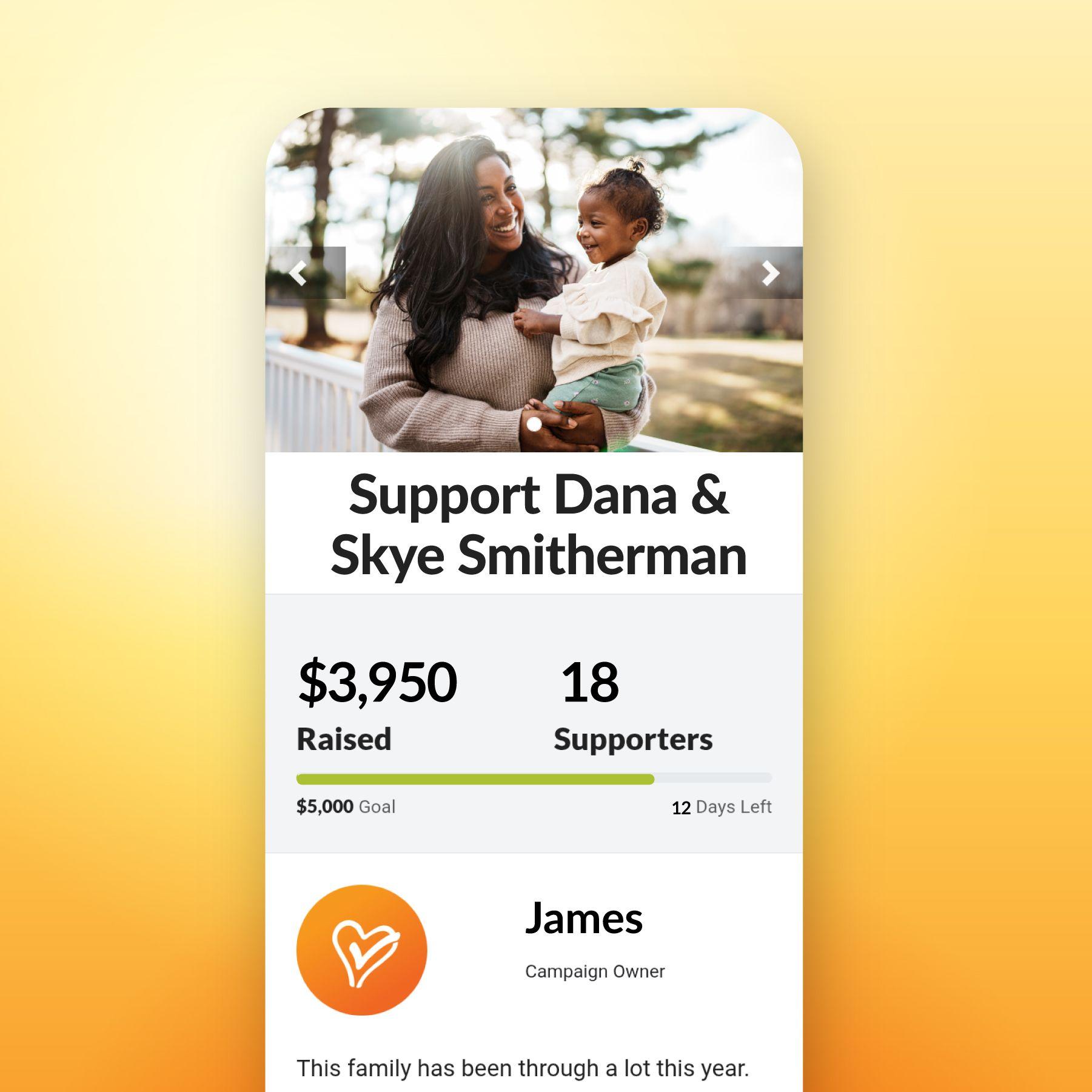 donations page