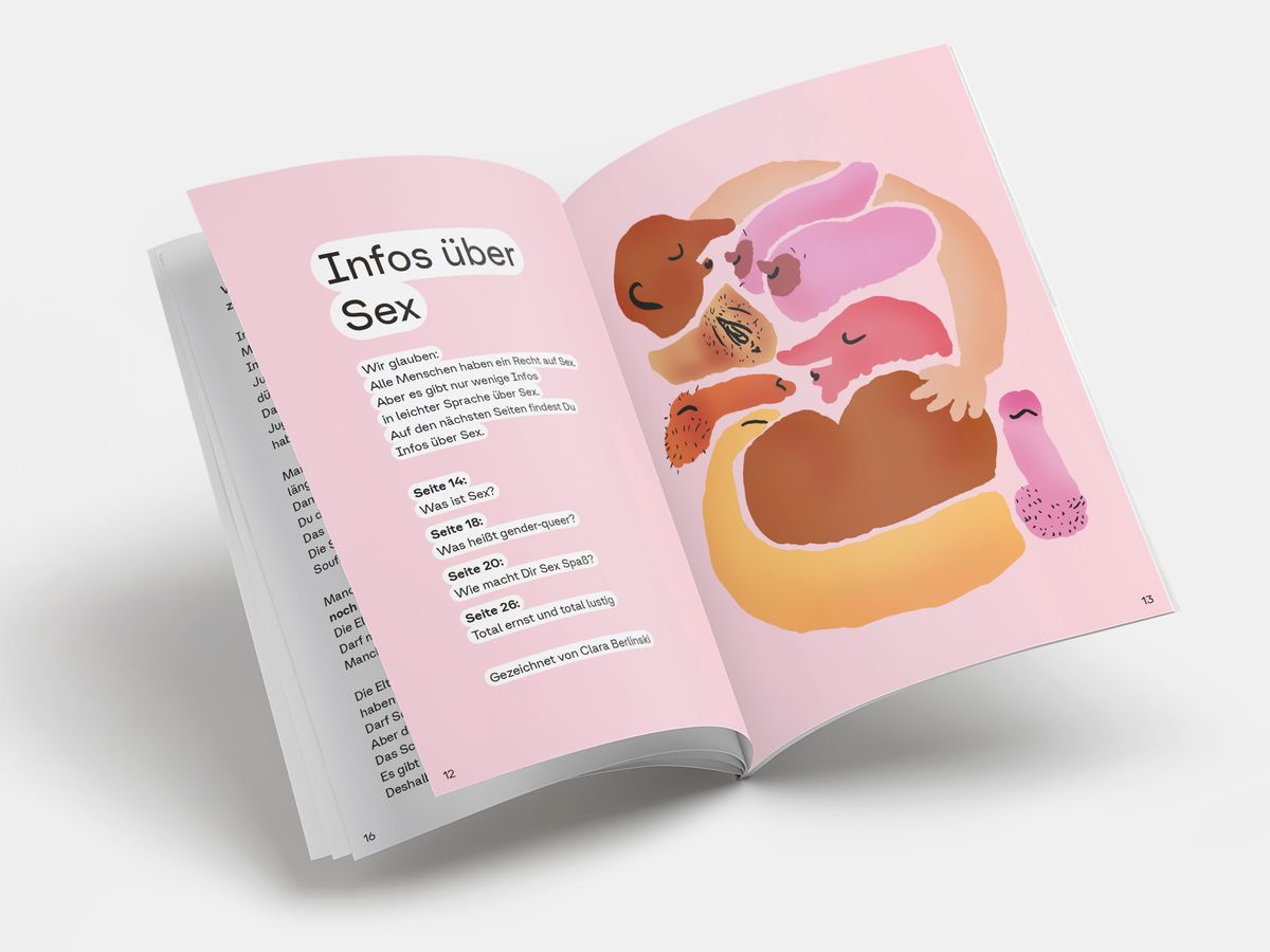 andererseits Magazin Innenseite Mockup