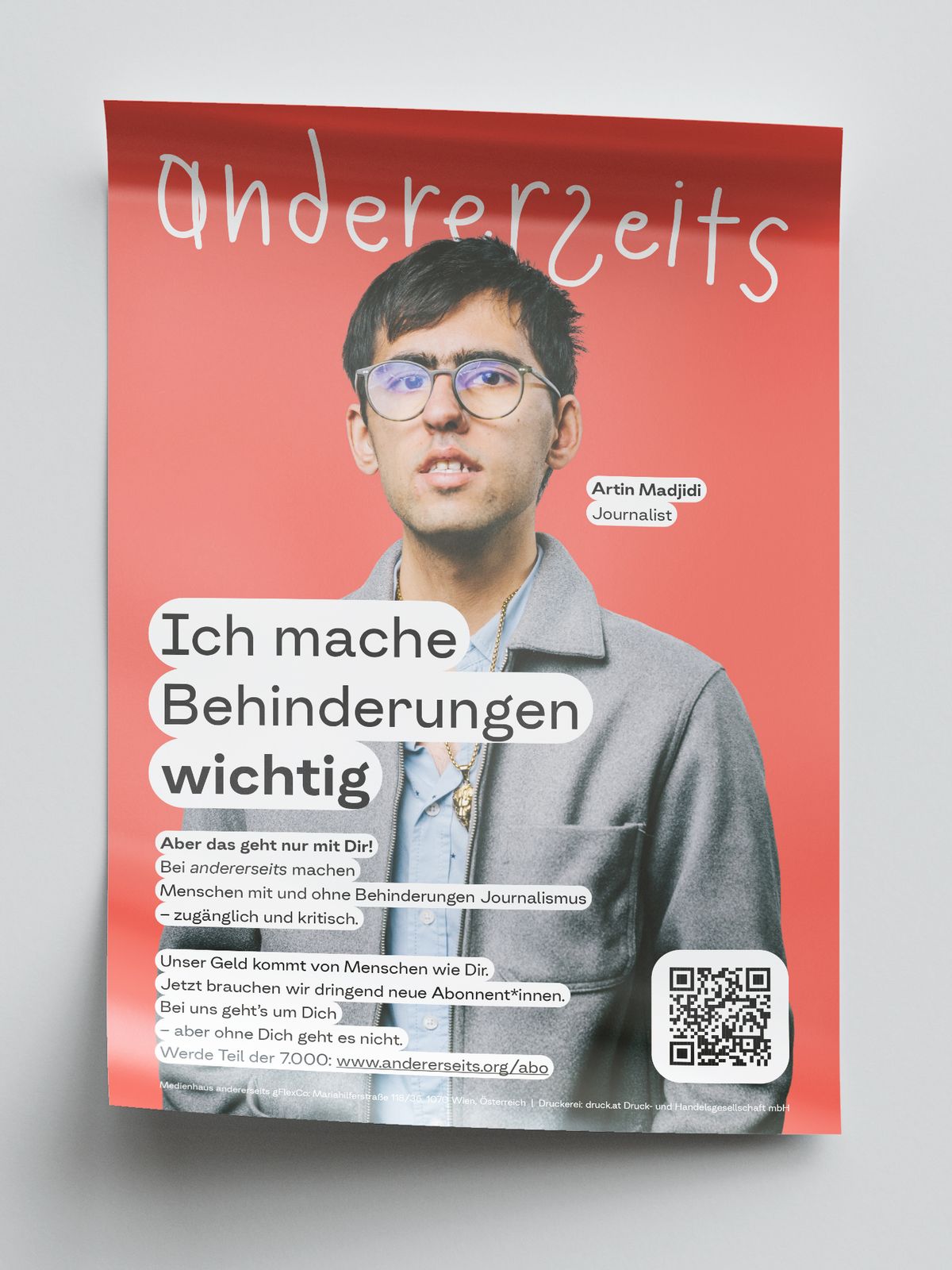 andererseits Poster MockUp