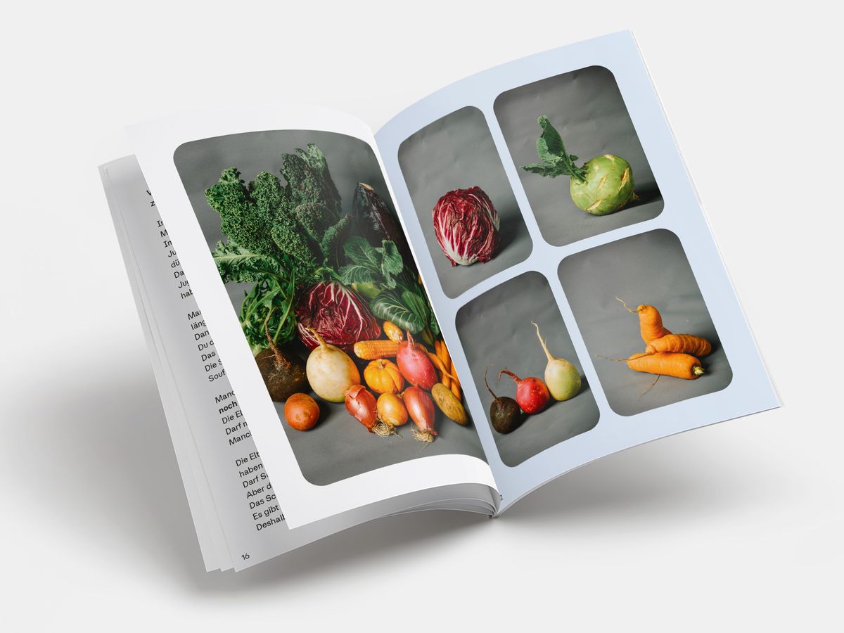 andererseits Magazin Innenseite Mockup