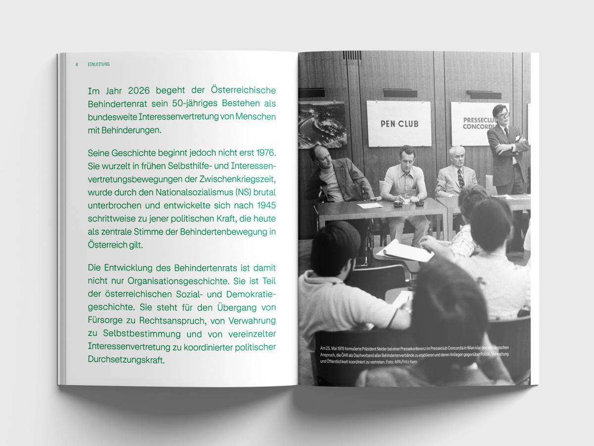 Österreichischer Behindertenrat Festschrift