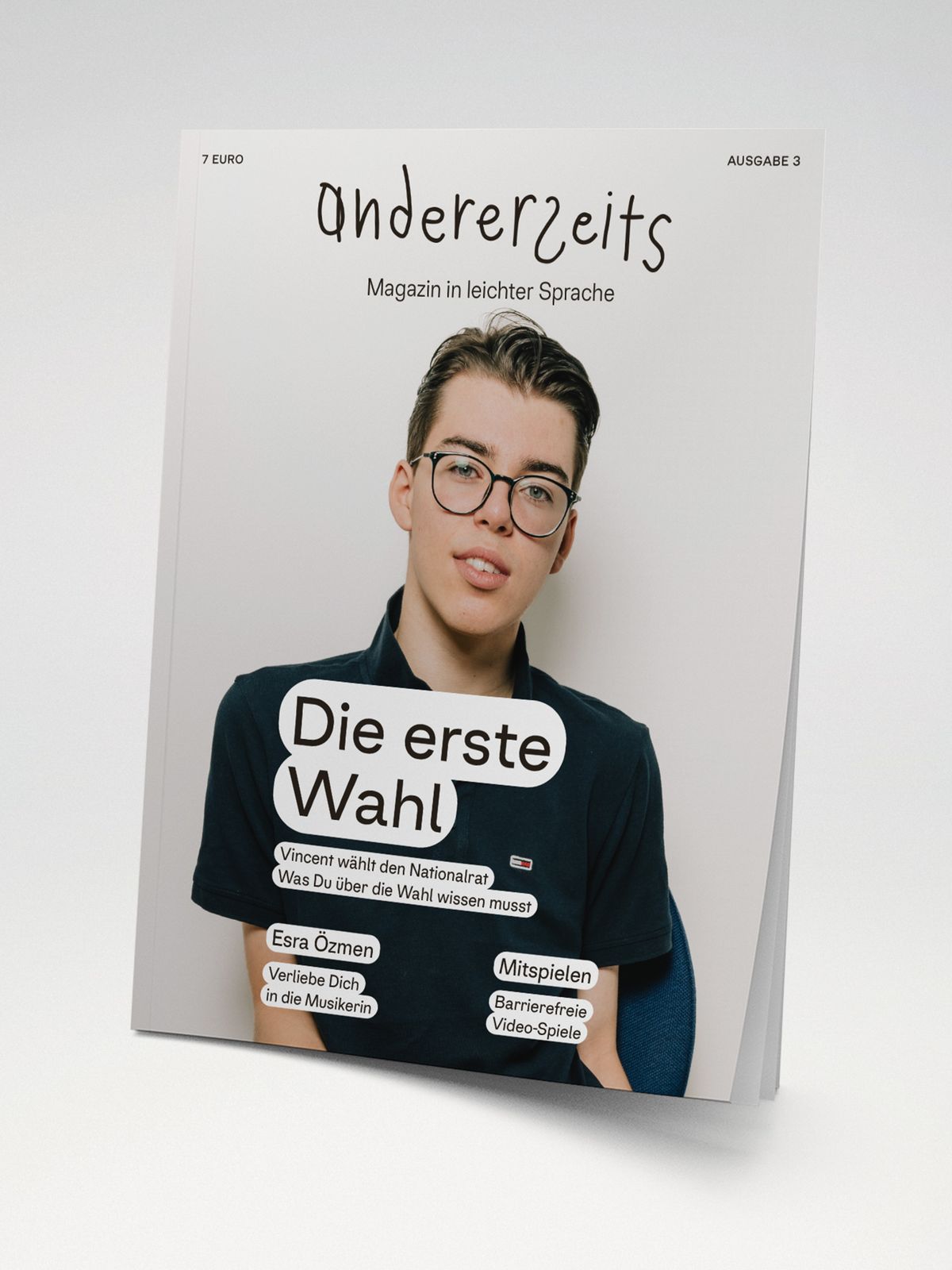 andererseits Magazin Cover Ausgabe 3