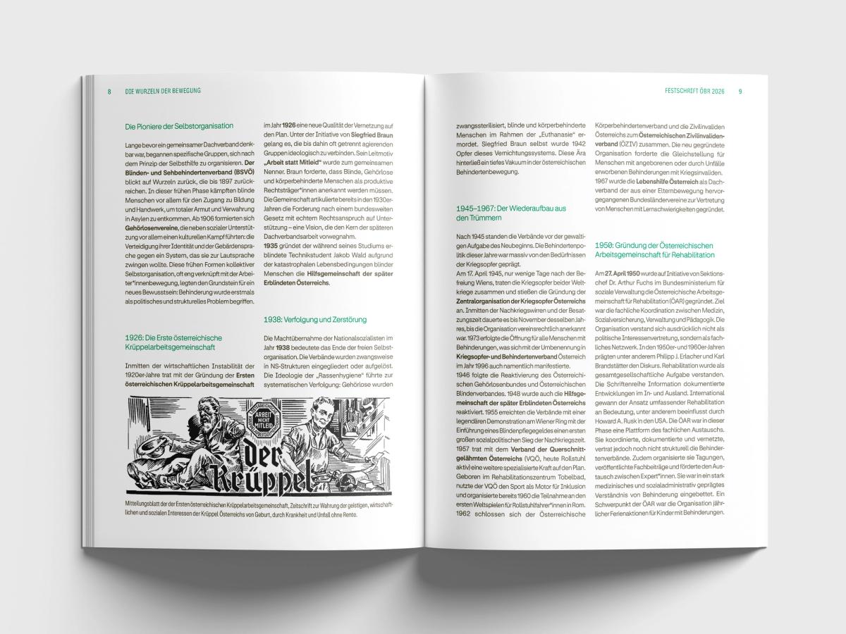 Österreichischer Behindertenrat Festschrift