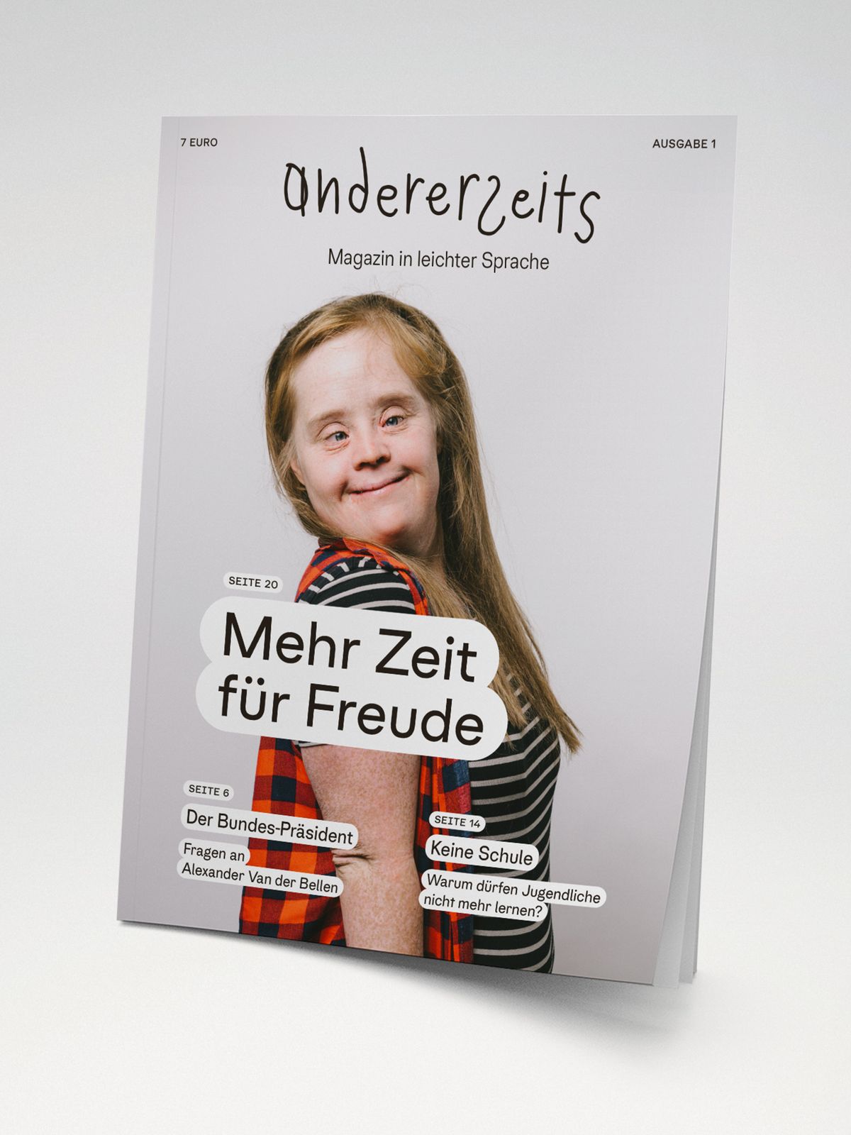 andererseits Magazin Cover Ausgabe 1