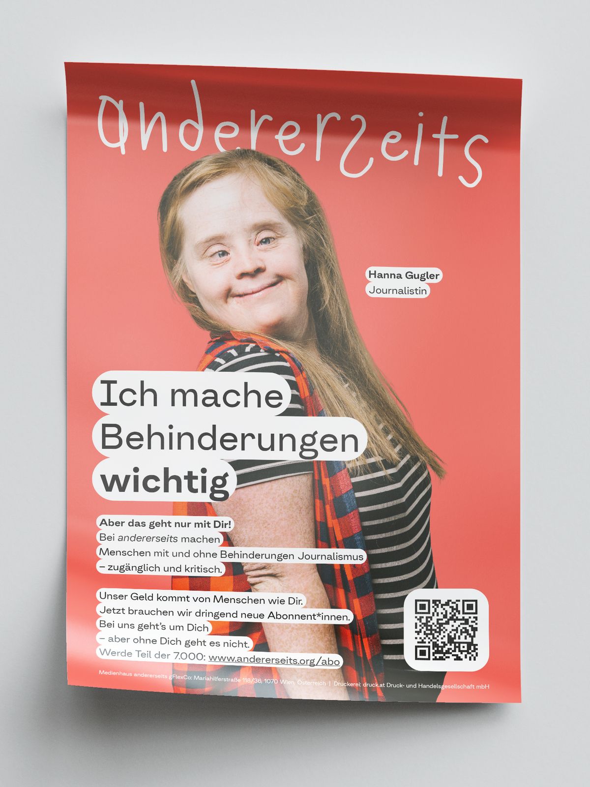 andererseits Poster MockUp