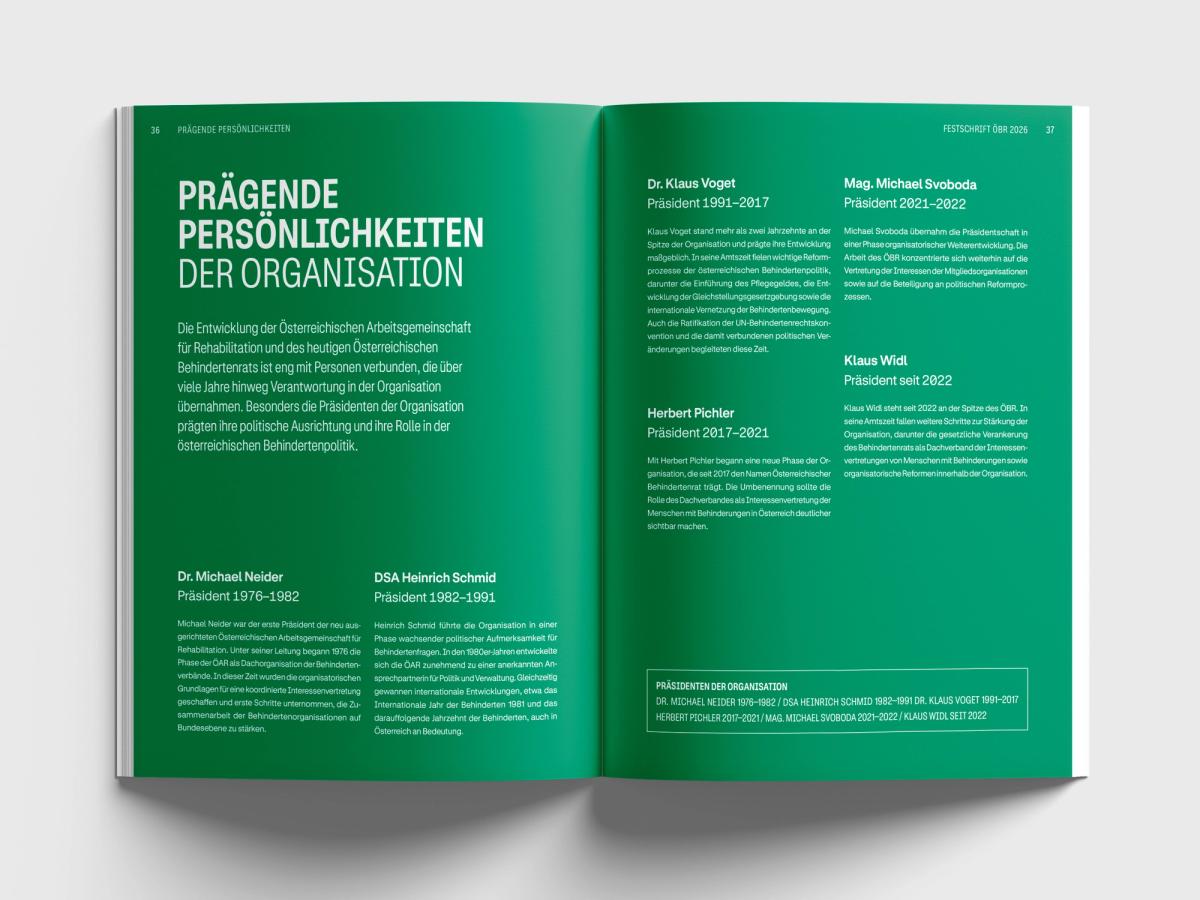 Österreichischer Behindertenrat Festschrift