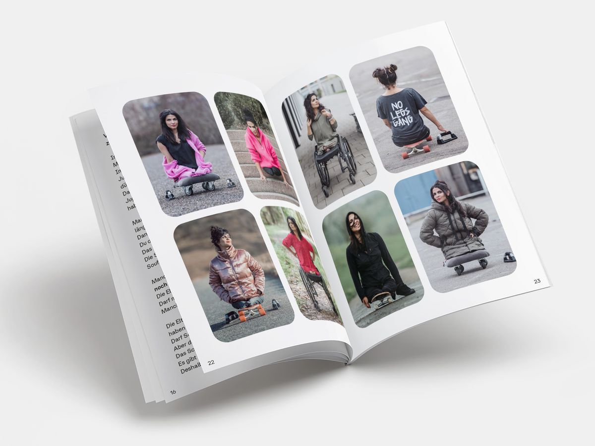 andererseits Magazin Innenseite Mockup