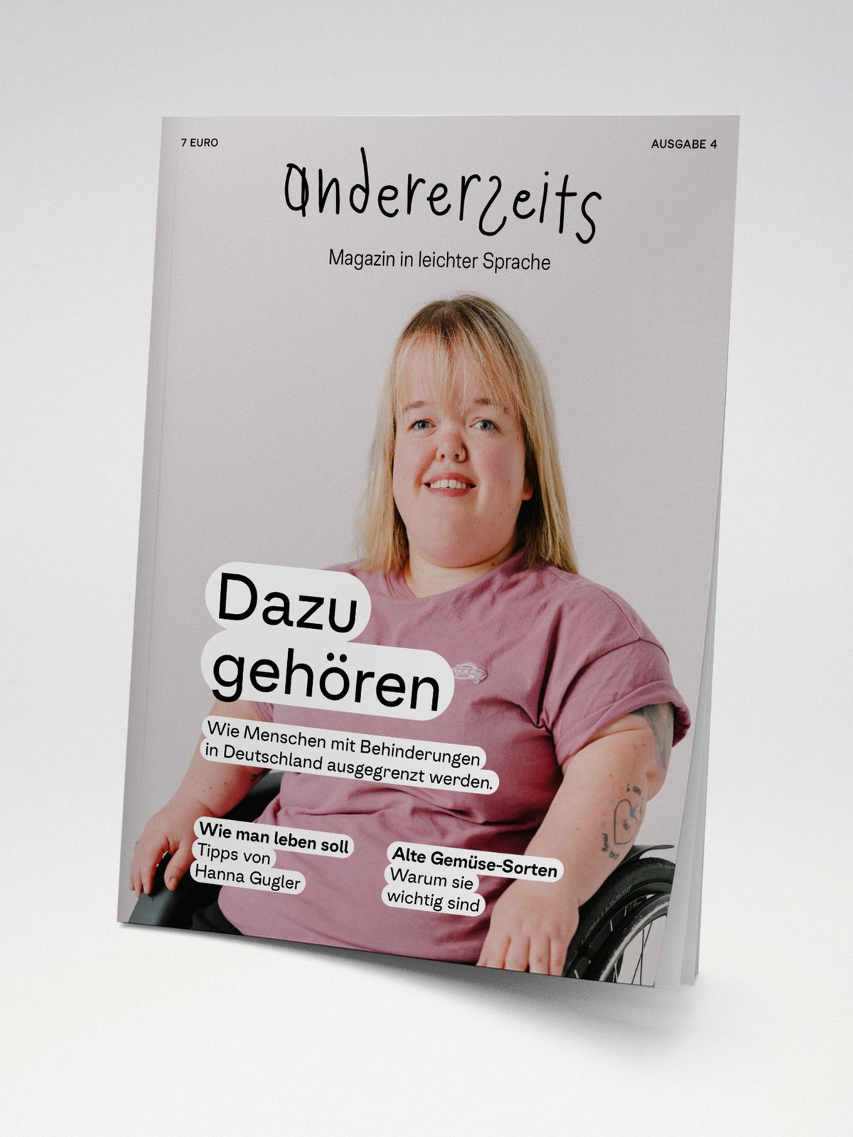 andererseits Magazin Cover Ausgabe 4