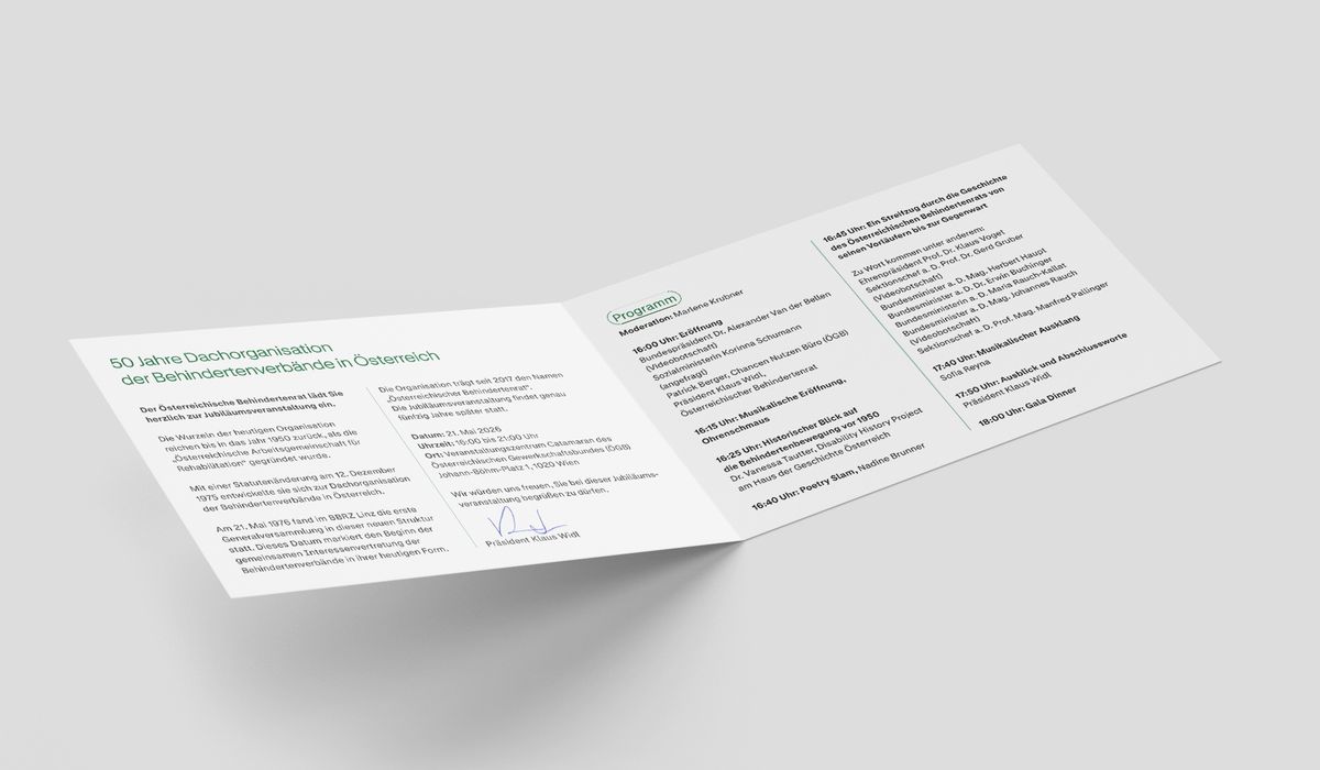Österreichischer Behindertenrat Einladung