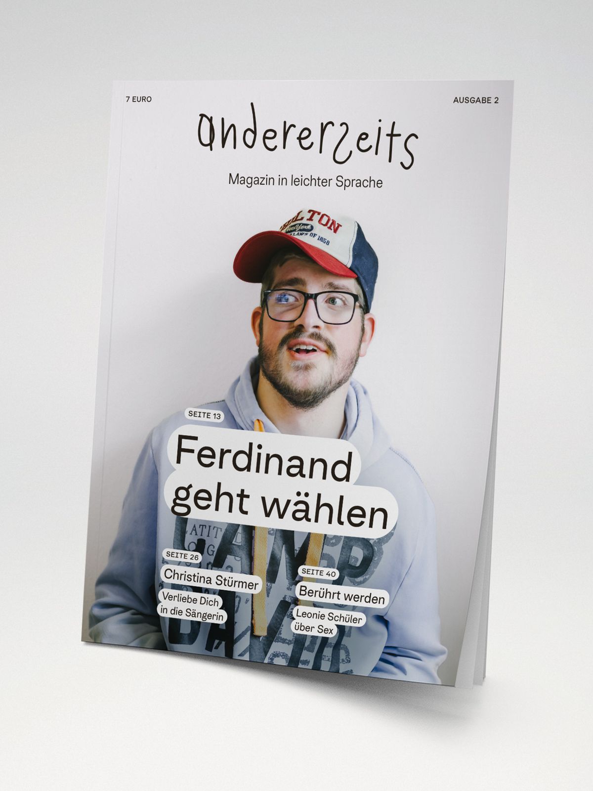 andererseits Magazin Cover Ausgabe 2