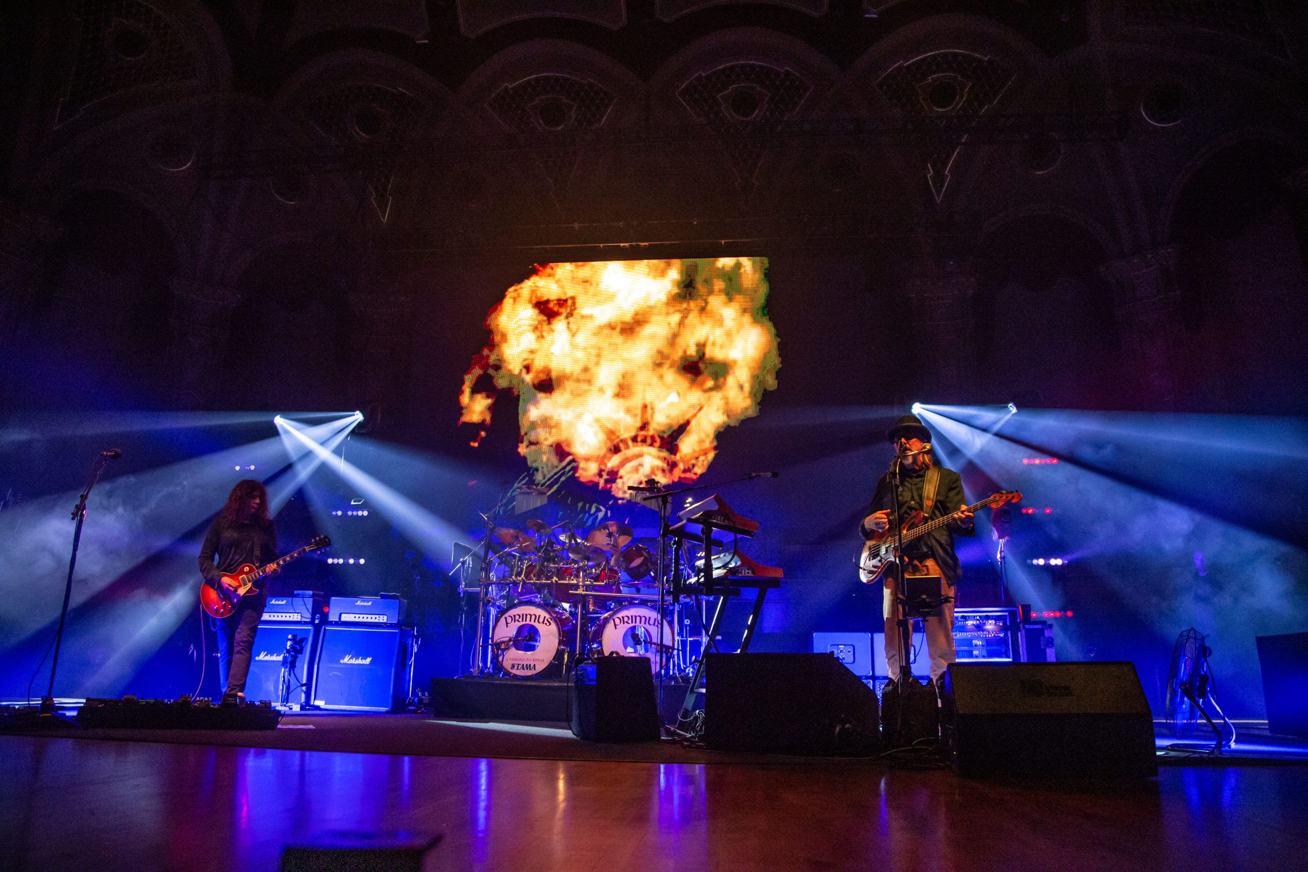 Primus at the Orpheum, Vancouver, Jun 12 2022. Kirk Chantraine photo.