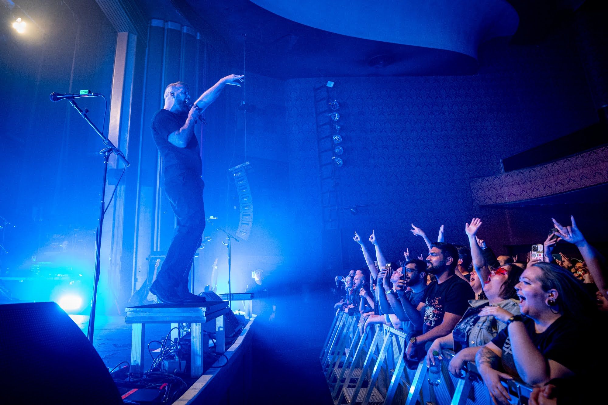 Leprous at the Vogue Theatre, Vancouver, Apr 23 2025. Dhruv Govil photo.