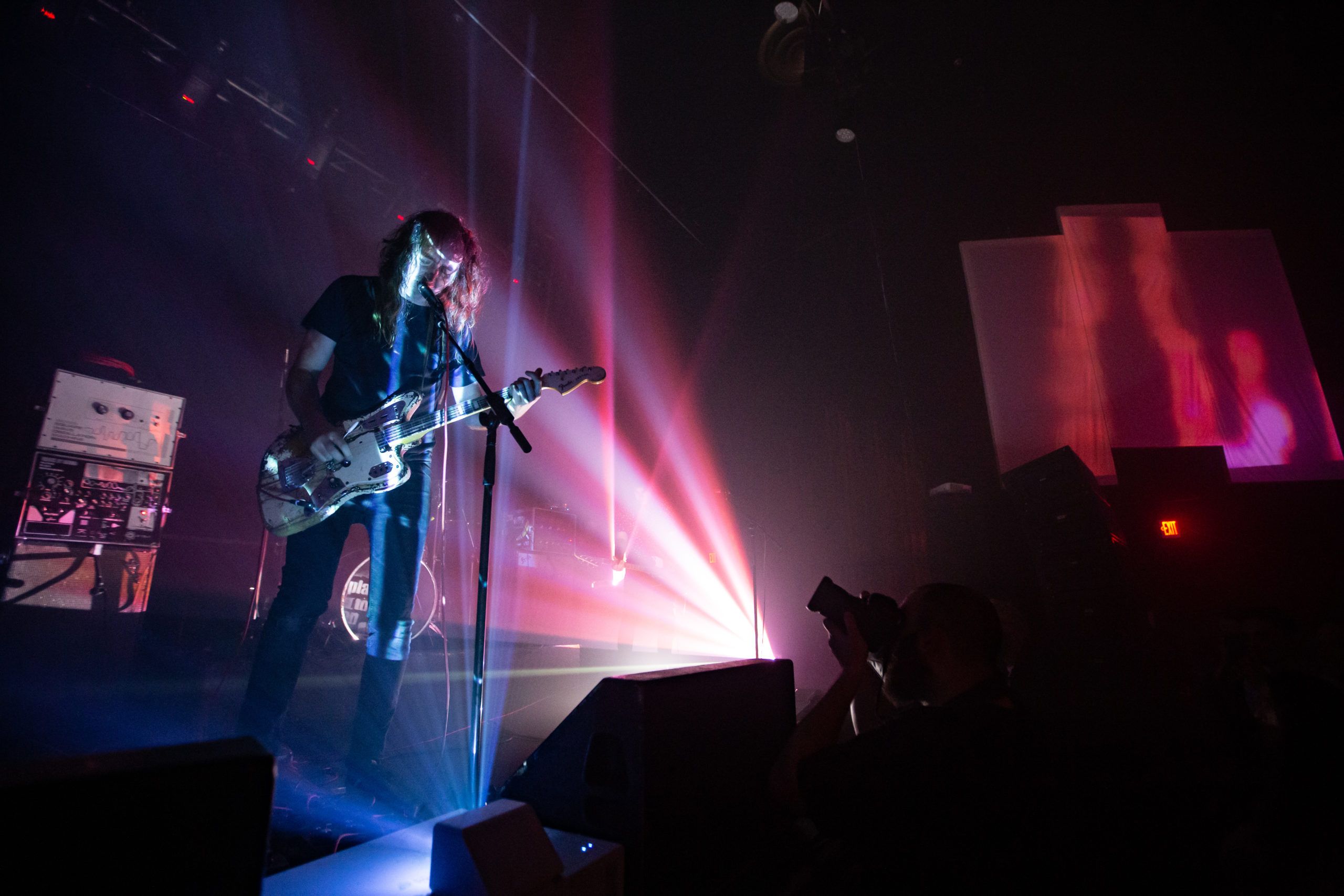 A Place To Bury Strangers at the Rickshaw Theatre, Vancouver, May 23 2022. Kirk Chantraine photo.