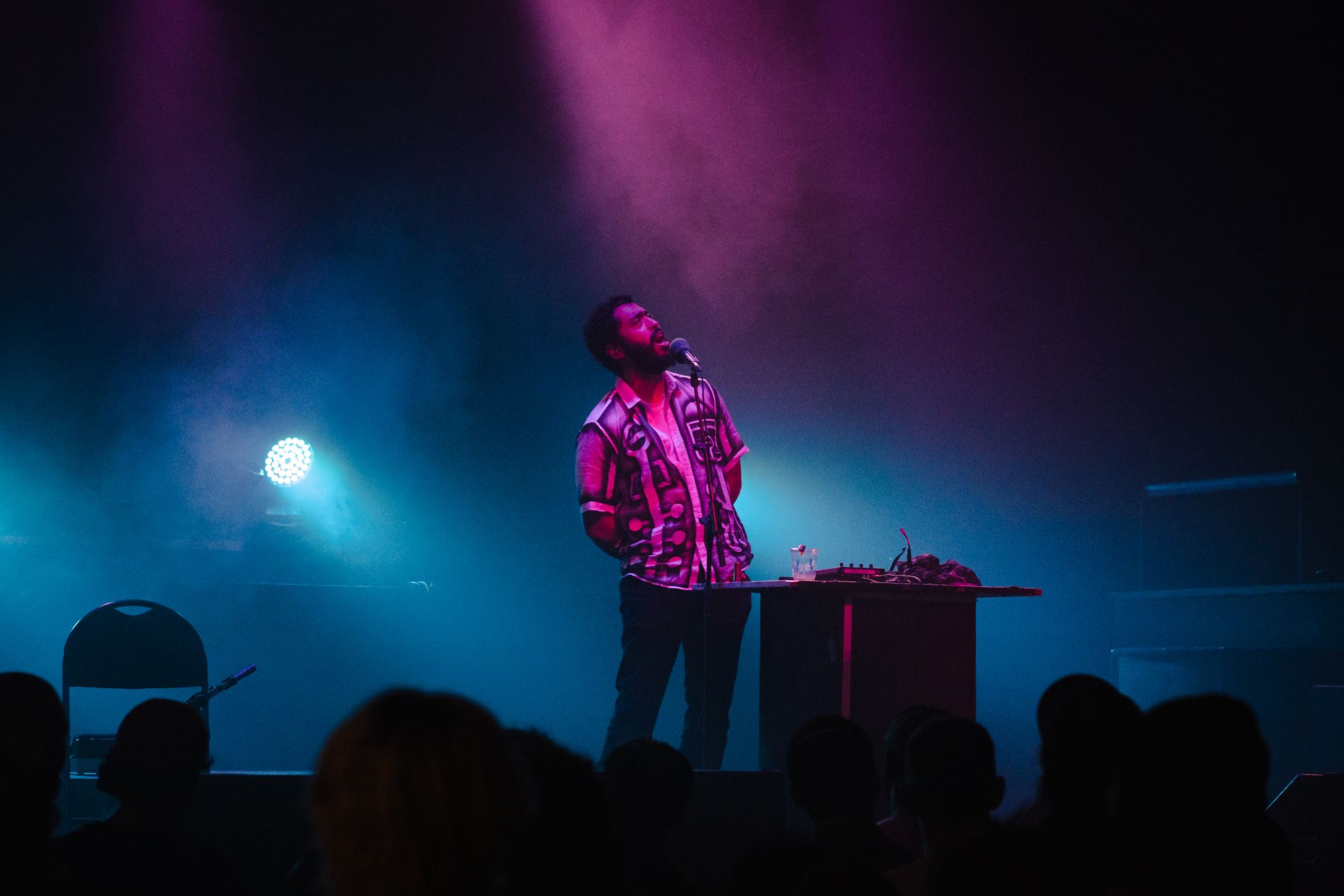 R.A.P. Ferreira at the Rickshaw Theatre, Vancouver, June 21 2022. Jean-Michel Lacombe photo.