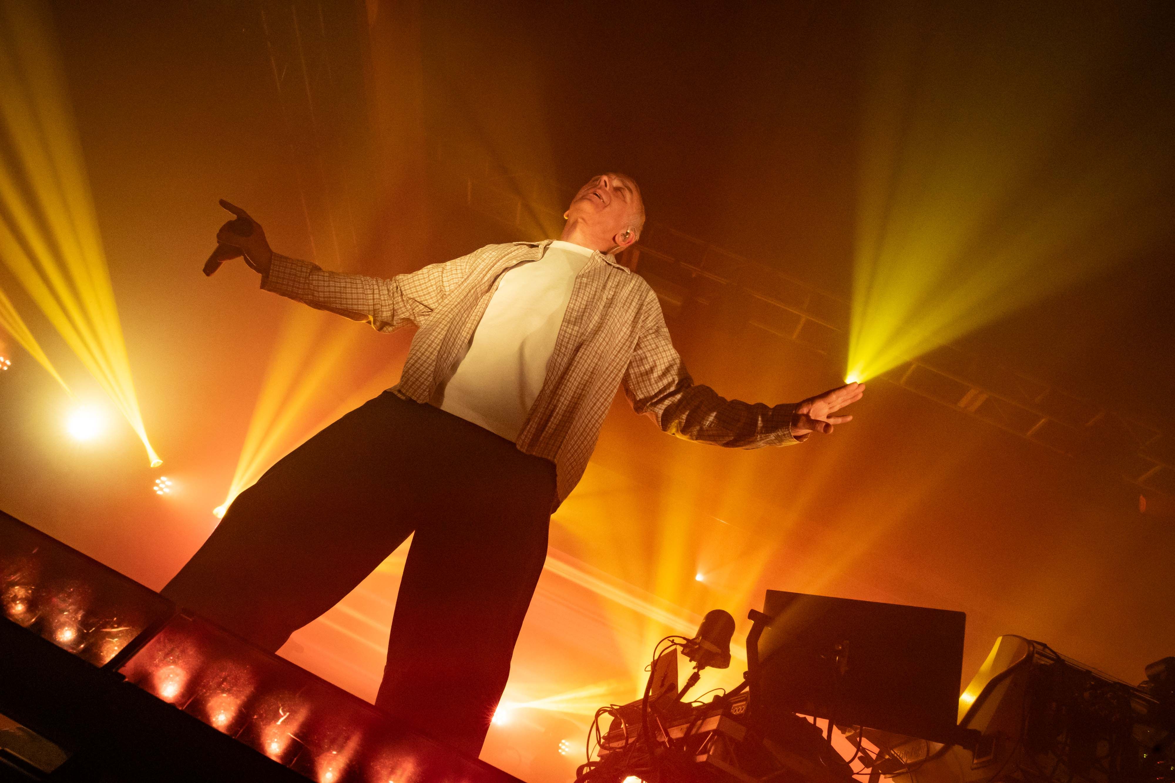 Underworld at the Showbox SoDo, Seattle, May 20 2025. Kirk Chantraine photo.