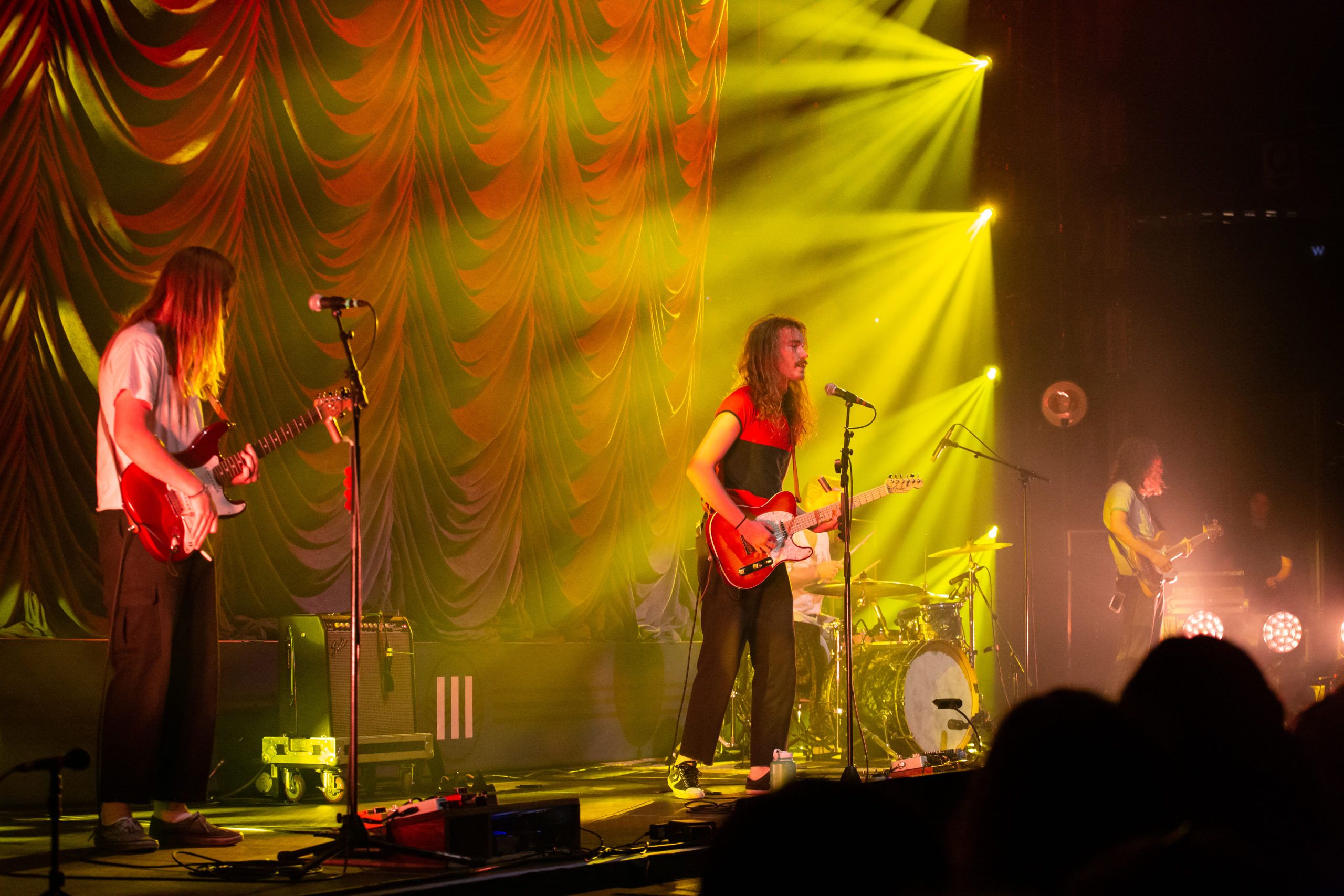 The Backseat Lovers at the Pacific Coliseum, Vancouver, Jun 7 2022. Kirk Chantraine photo.