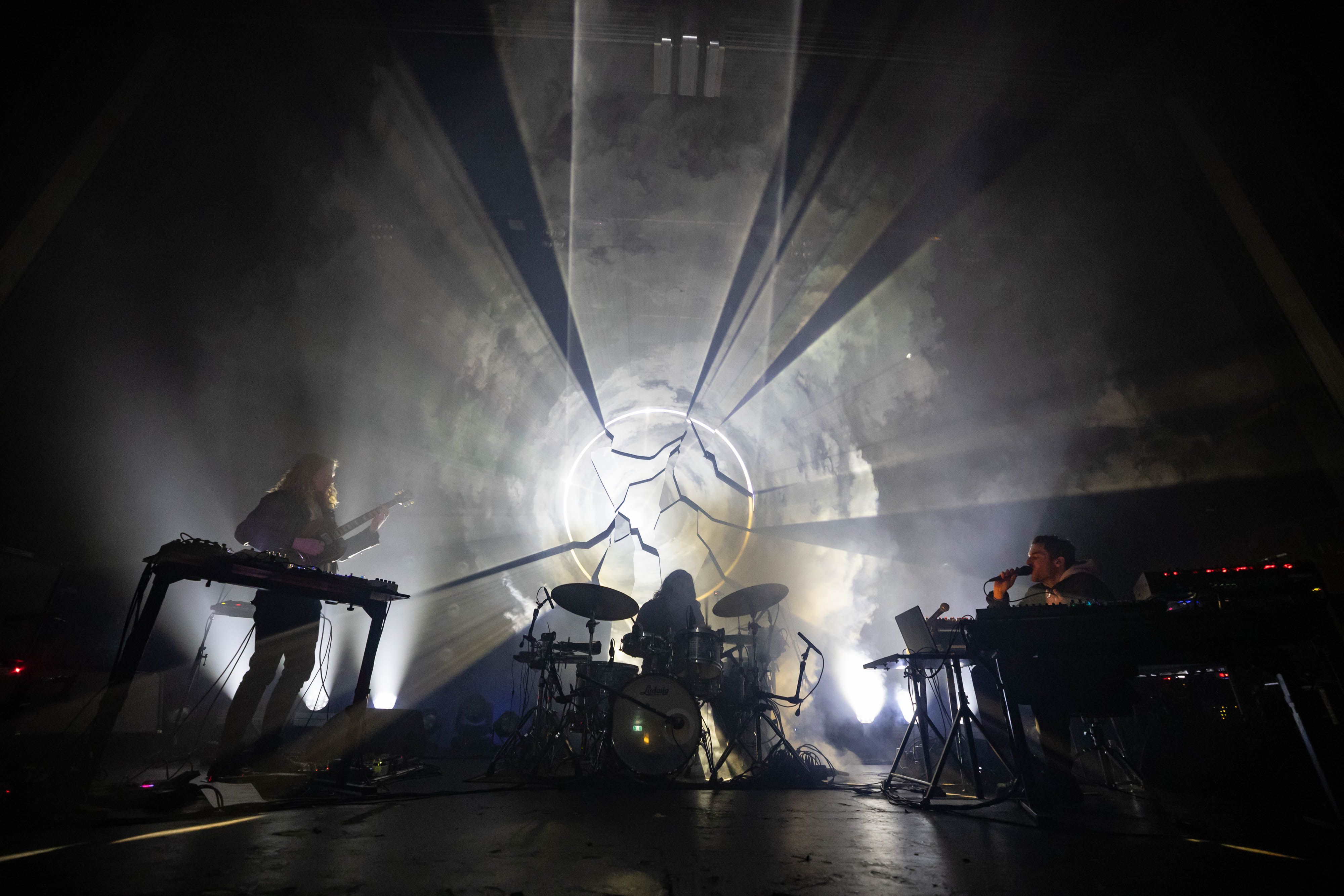 Darkside at the Vogue Theatre, Vancouver, Apr 5 2025. Kirk Chantraine photo.