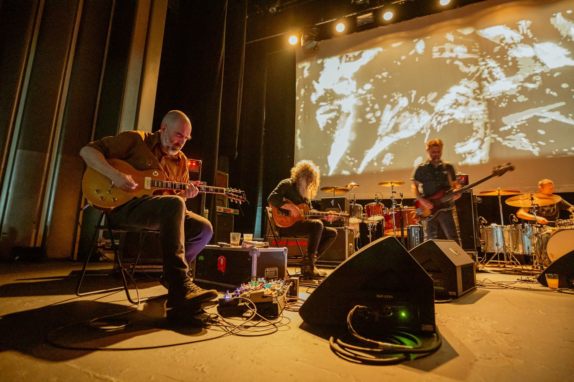 Godspeed You! Black Emperor at the Vogue Theatre, Vancouver, May 10 2025. Dhruv Govil photo.