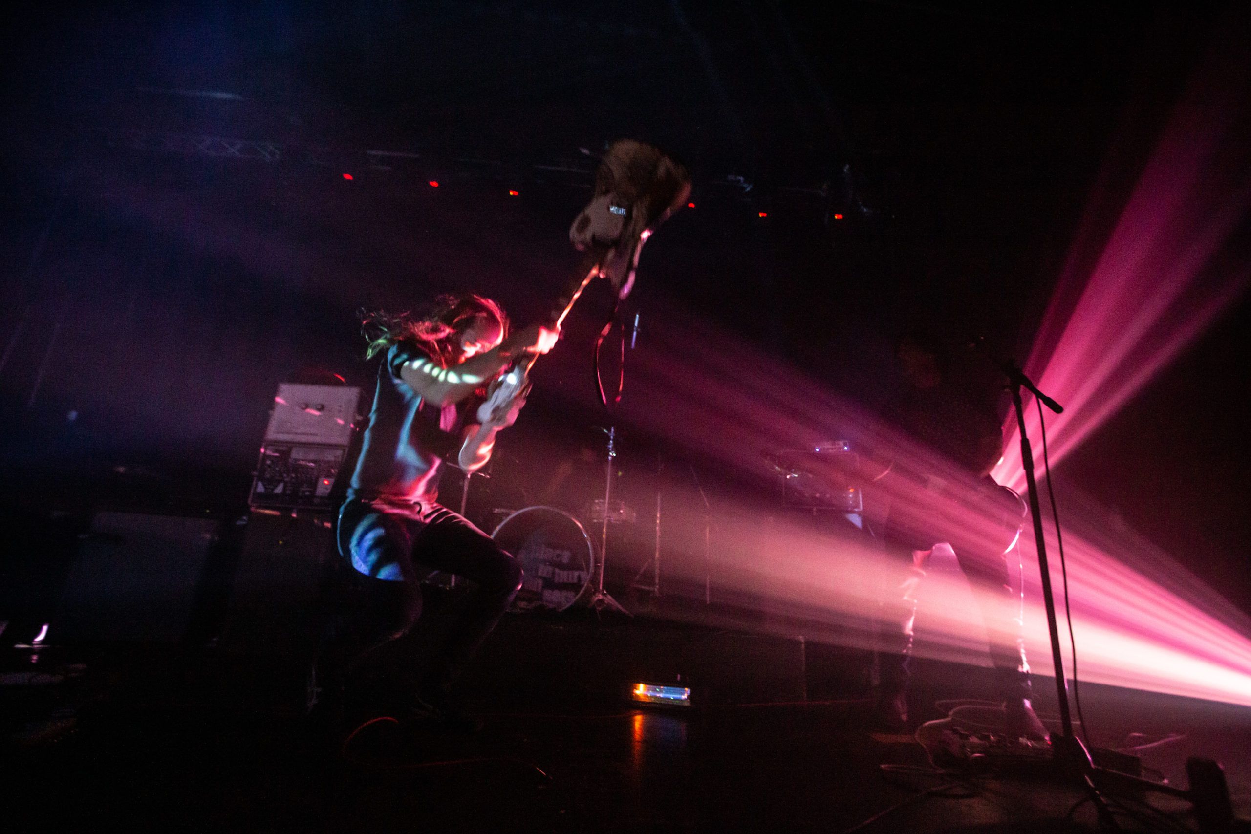 A Place To Bury Strangers at the Rickshaw Theatre, Vancouver, May 23 2022. Kirk Chantraine photo.
