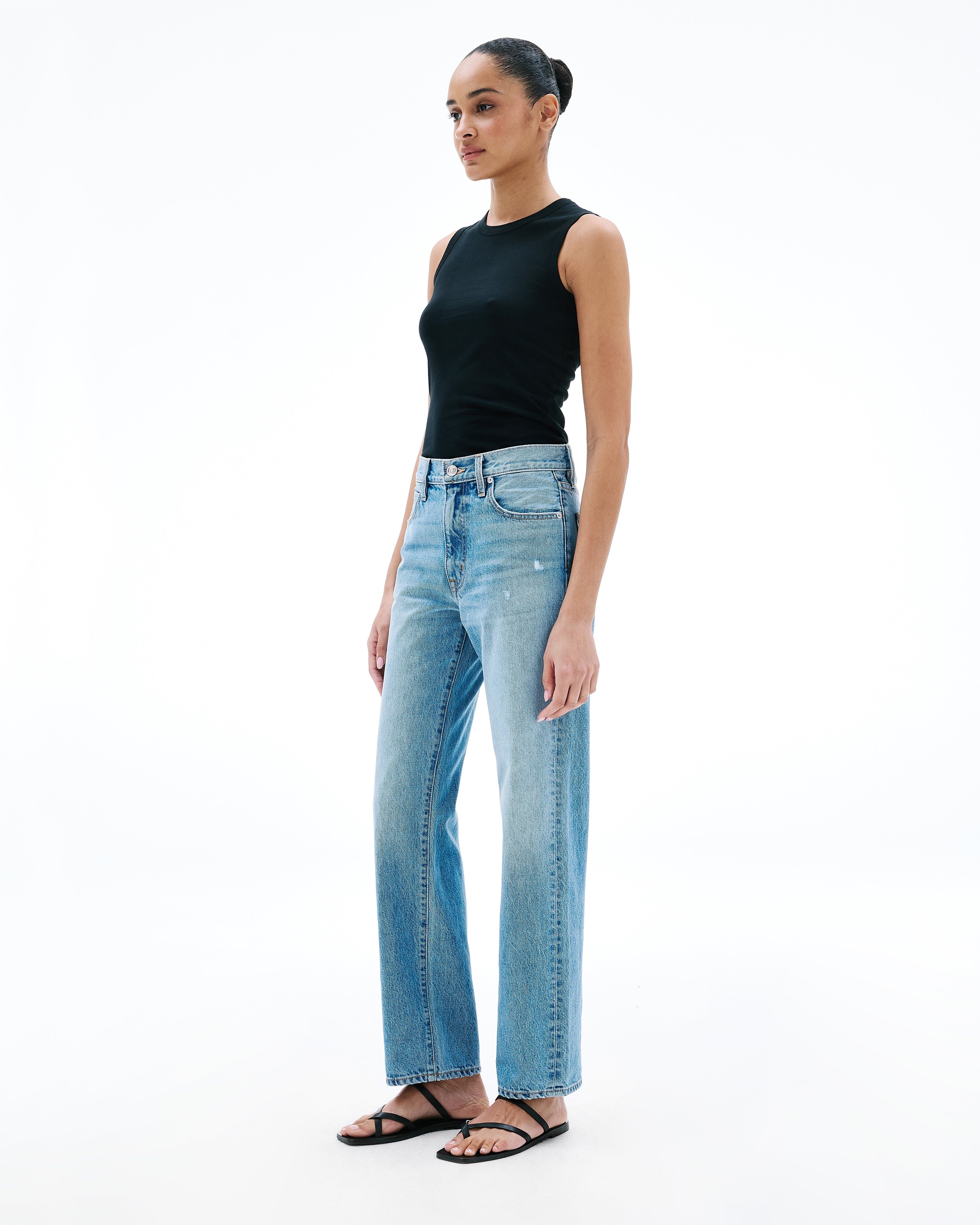 Kendra | Ramble On | High Rise | Straight Jean | SLVRLAKE