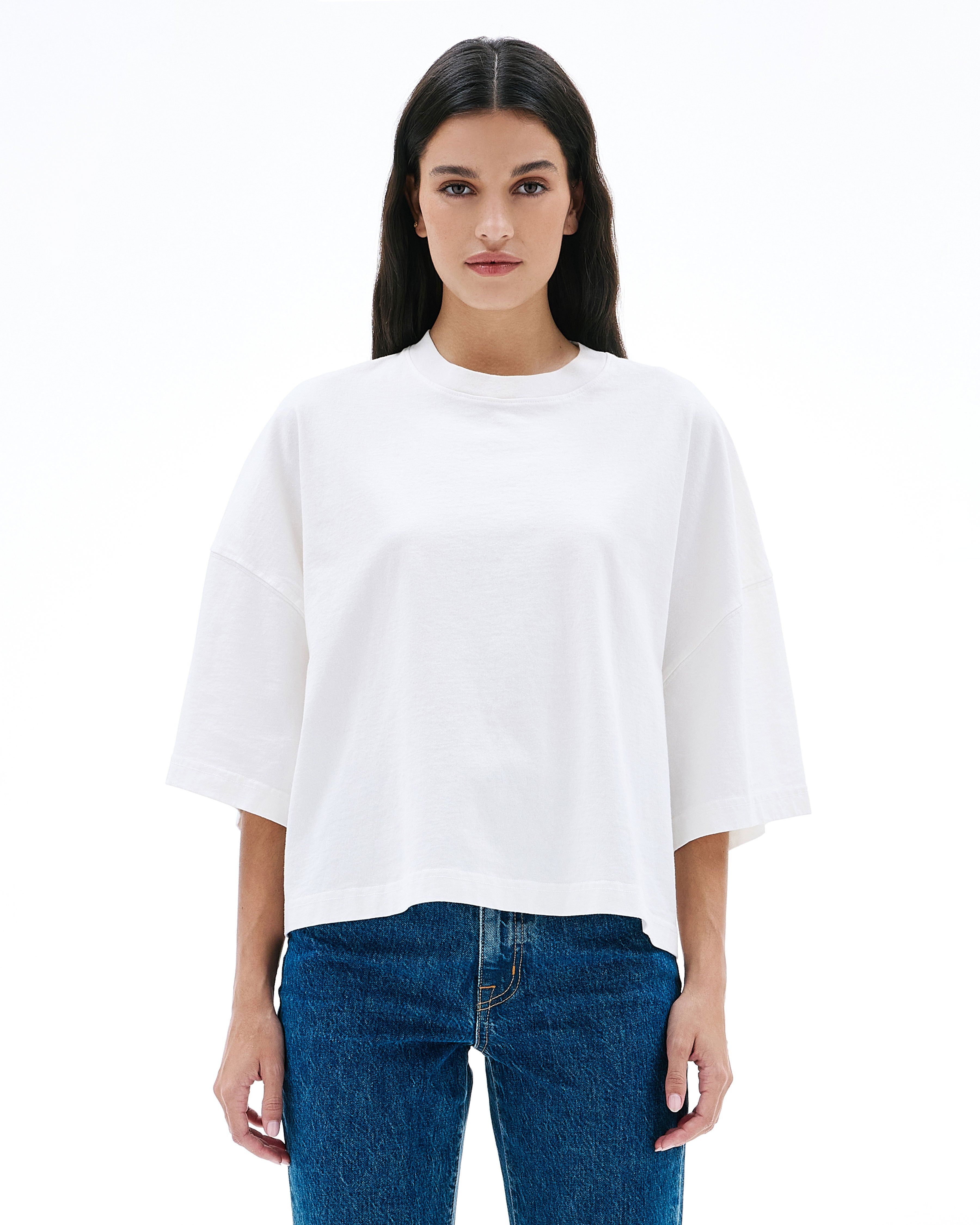 Box Tee | Natural White | SLVRLAKE