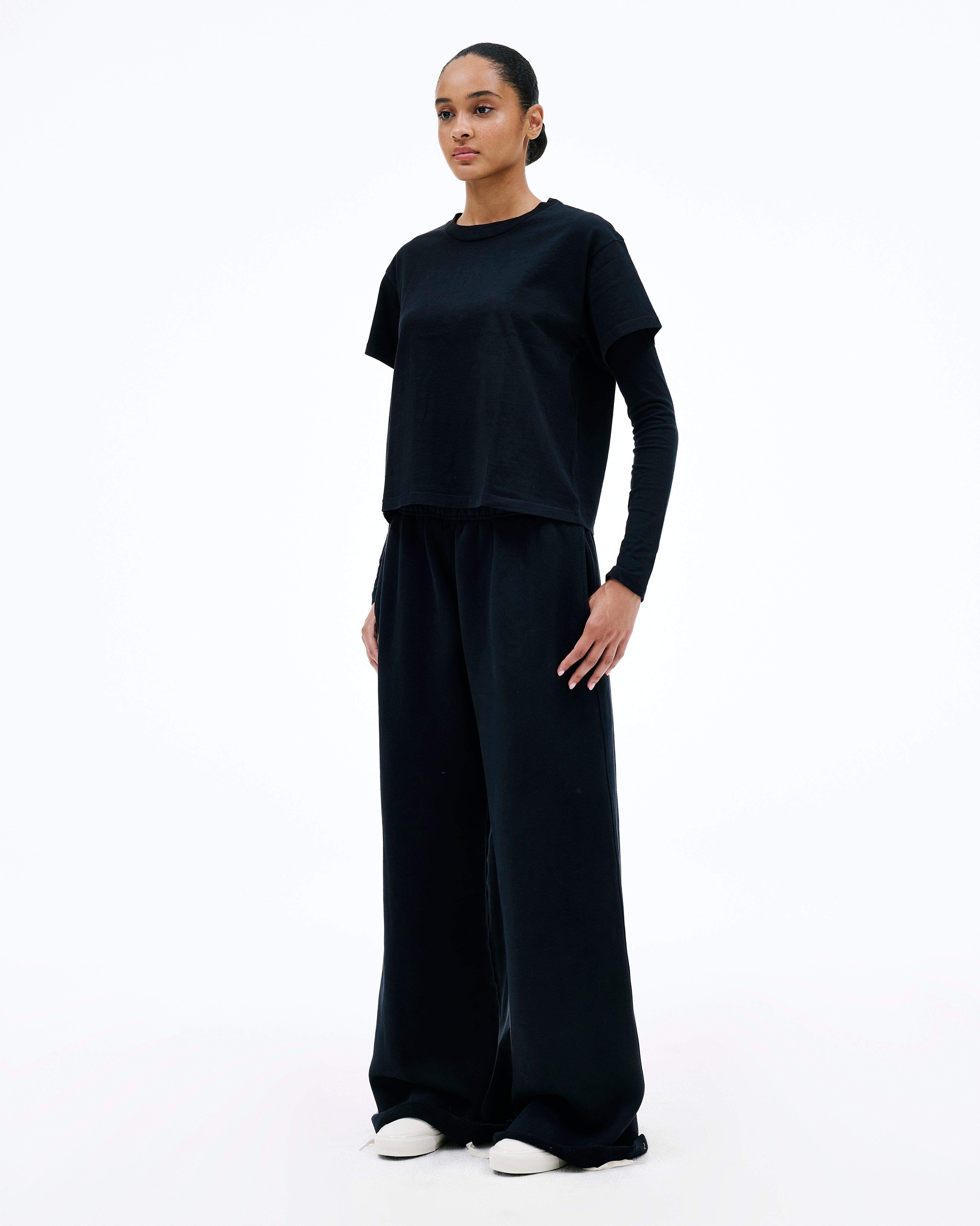 Wide Sweat Pant | Raven | Sweatpant | SLVRLAKE